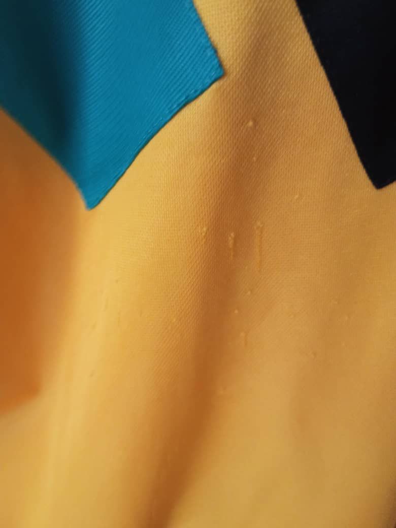Adidas Adidas Equipment FC Bayern Munchen 1993 Yellow Jersey Size US L / EU 52-54 / 3 - 9 Thumbnail