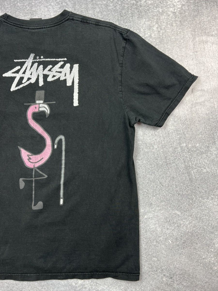 Stussy Vintage stussy flamingo T-shirt Size US S / EU 44-46 / 1 - 9 Thumbnail