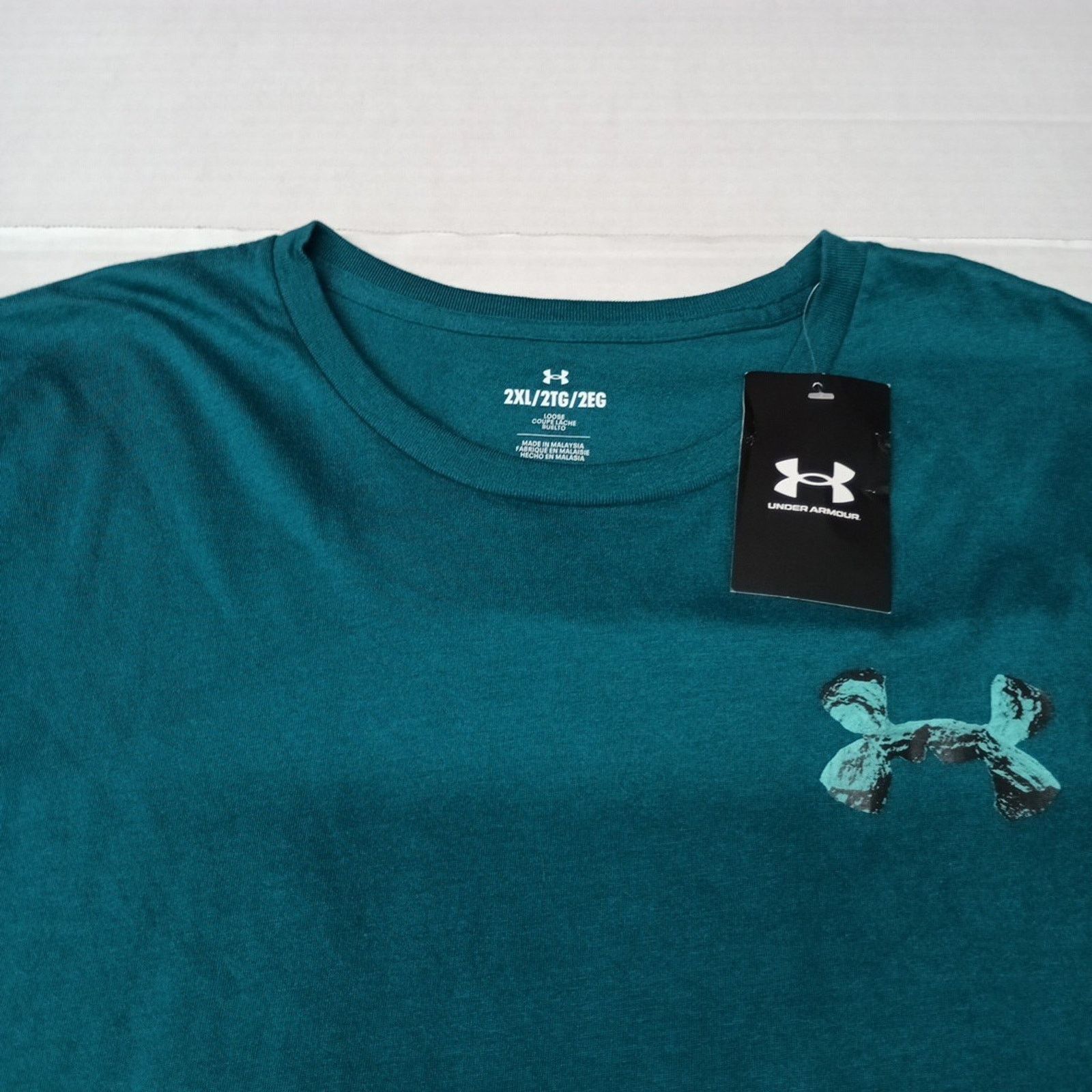 Under Armour Under Armour UA Outdoor Rock Stack T-shirt Men's 2XL Green Size US XXL / EU 58 / 5 - 2 Thumbnail