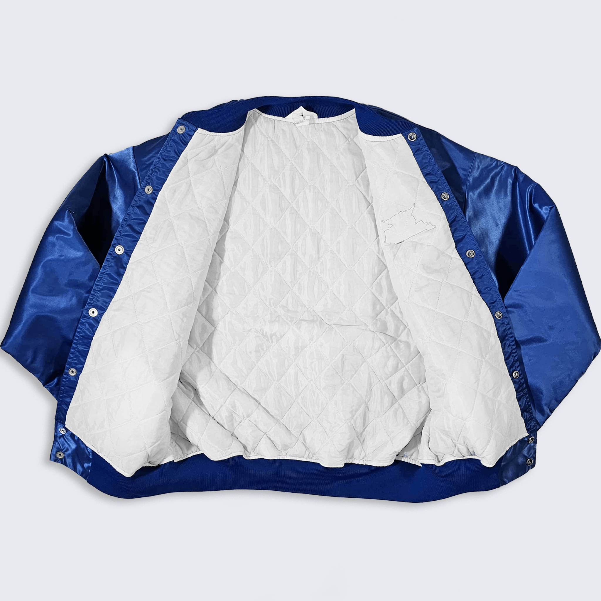 NCAA Kentucky Wildcats Vintage 90s Satin Bomber Jacket Size US XL / EU 56 / 4 - 3 Thumbnail