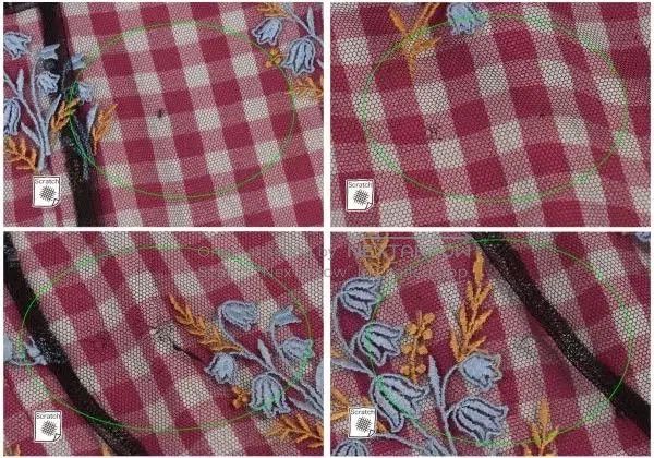 Comme des Garcons Comme des Garcons Red vintage embroidered floral plaid dre Size S / US 4 / IT 40 - 8 Thumbnail