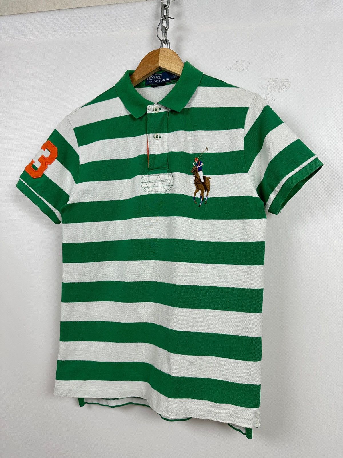 Polo Ralph Lauren Vintage Polo Ralph Lauren #3 Striped Y2K Chief Keef Size US S / EU 44-46 / 1 - 3 Thumbnail