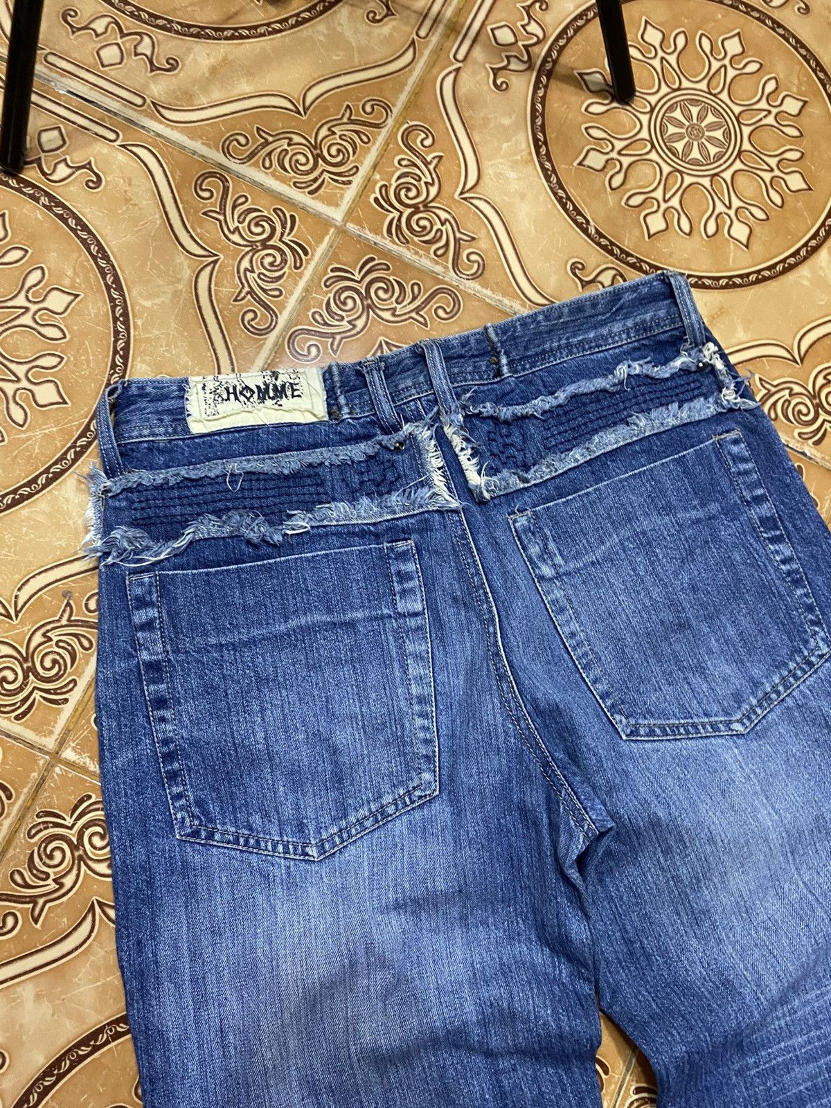 Japanese Brand HOMME JEANS Size US 32 / EU 48 - 3 Thumbnail