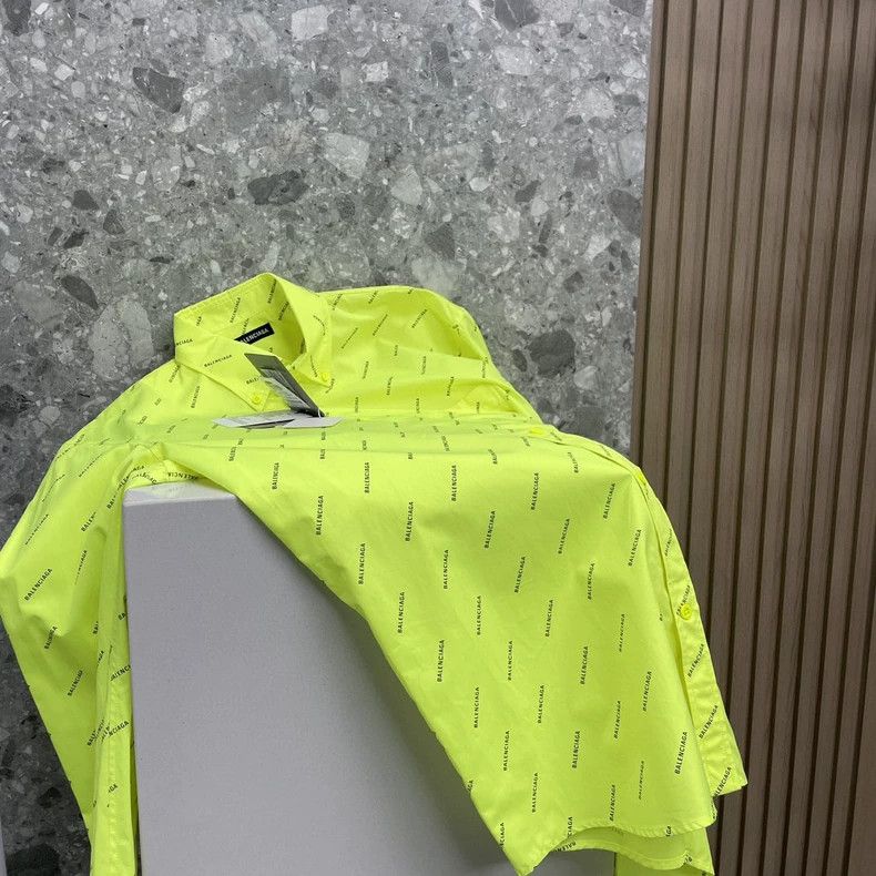Balenciaga Balenciaga size 38 Loose fit Logo slogan shirt Size S / US 4 / IT 40 - 3 Thumbnail