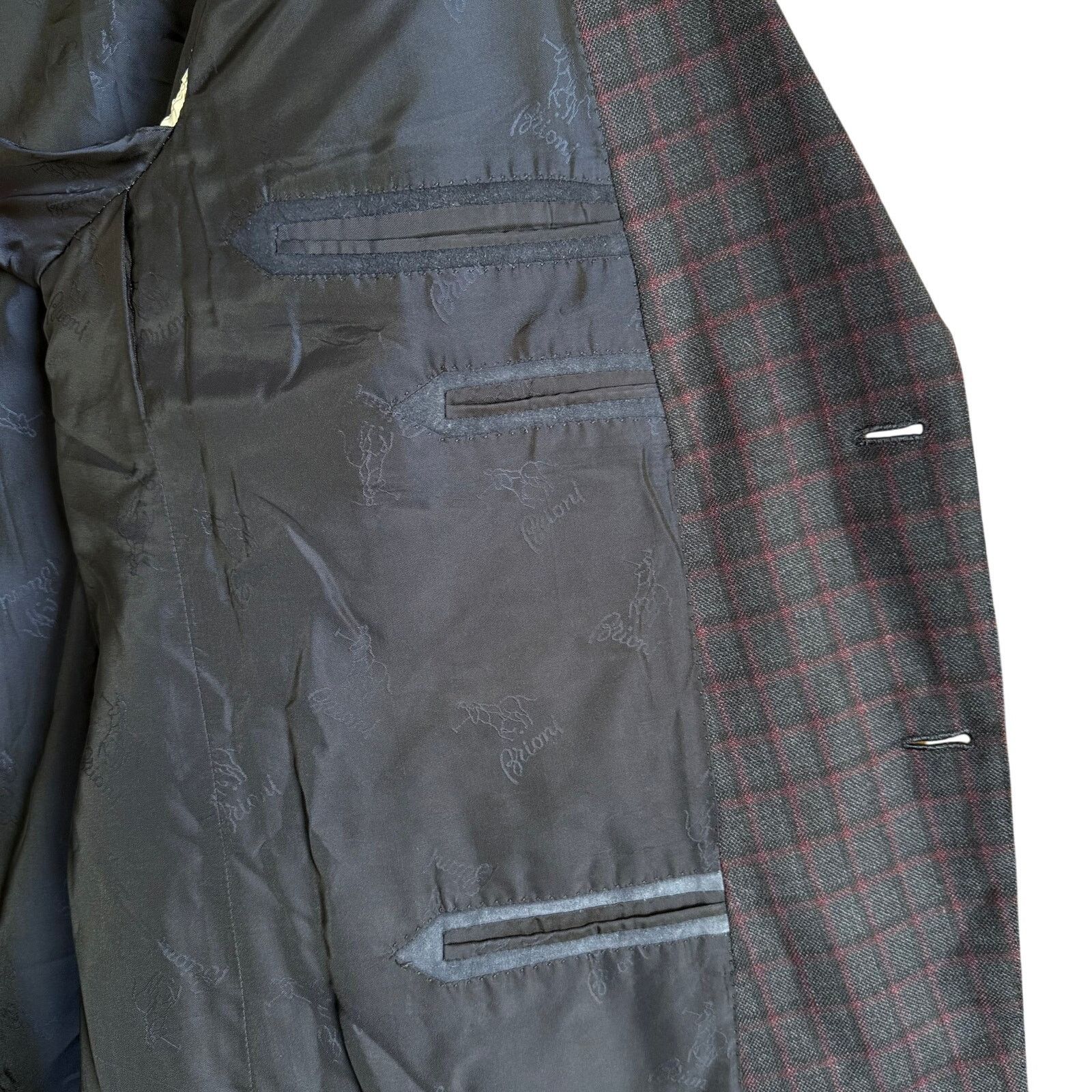 Brioni Brioni Blazer Two Button Closure Wool Notch Lapels Size 48R Size US M / EU 48-50 / 2 - 10 Thumbnail
