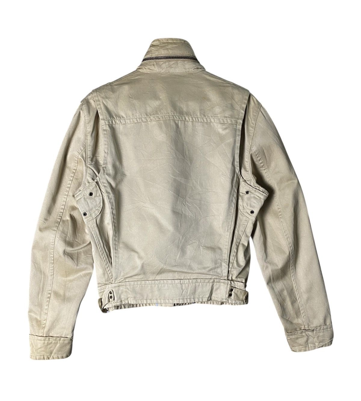 Dsquared2 Dsquared2 Khakis Rider Biker Jacket Size US M / EU 48-50 / 2 - 8 Thumbnail