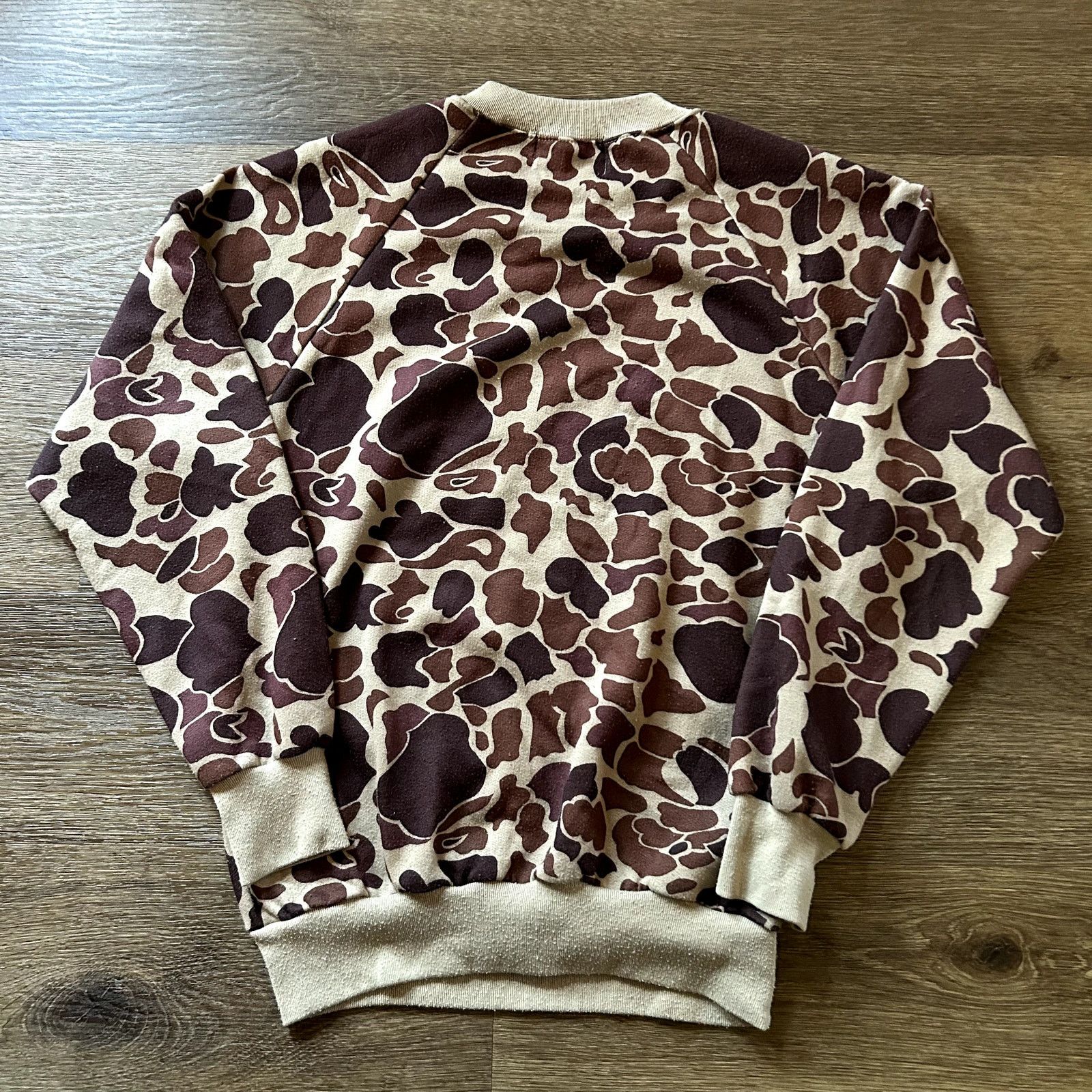 Vintage Vintage Duck Bay Camouflage Crew Neck Sweater Size US S / EU 44-46 / 1 - 5 Thumbnail