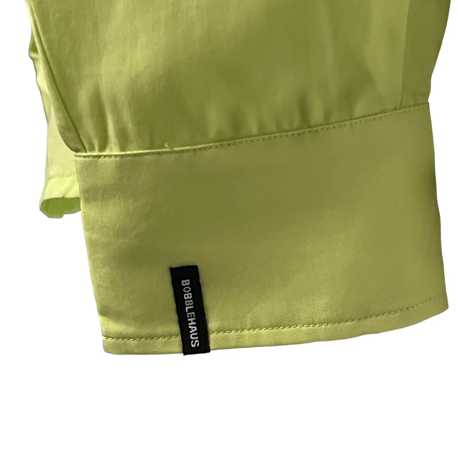 Other Bobblehaus Button Down Lime Green Utility Shirt -Size L, NWT Size US L / EU 52-54 / 3 - 11 Thumbnail