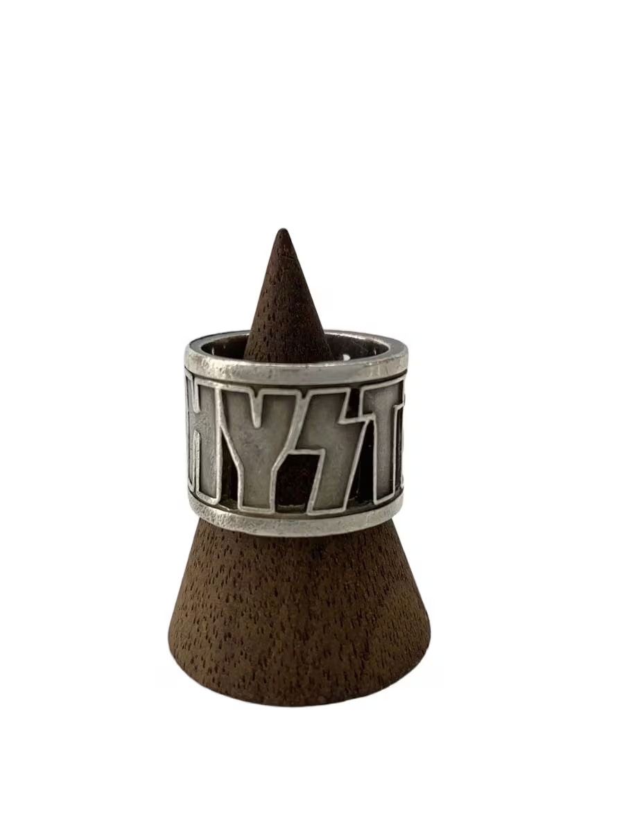 Hysteric Glamour .925 Hysteric Heavy Meatal Logo Ring Size ONE SIZE - 1 Thumbnail