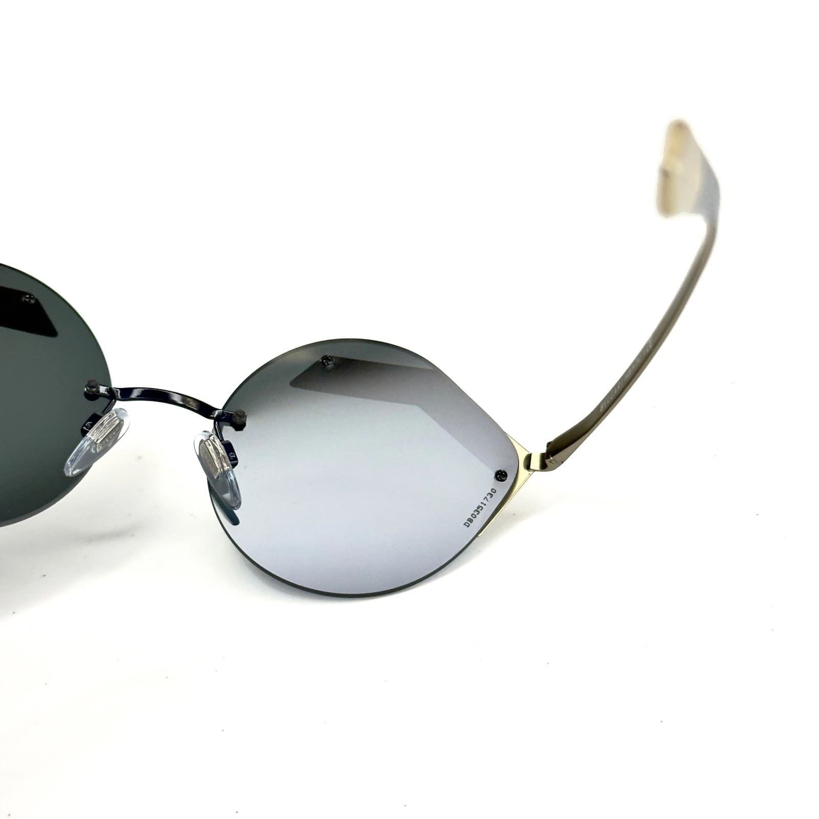 Bvlgari BVLGARI BV6089 6089 SERPENTEYES Gold Blue Round Sunglasses Size ONE SIZE - 4 Thumbnail