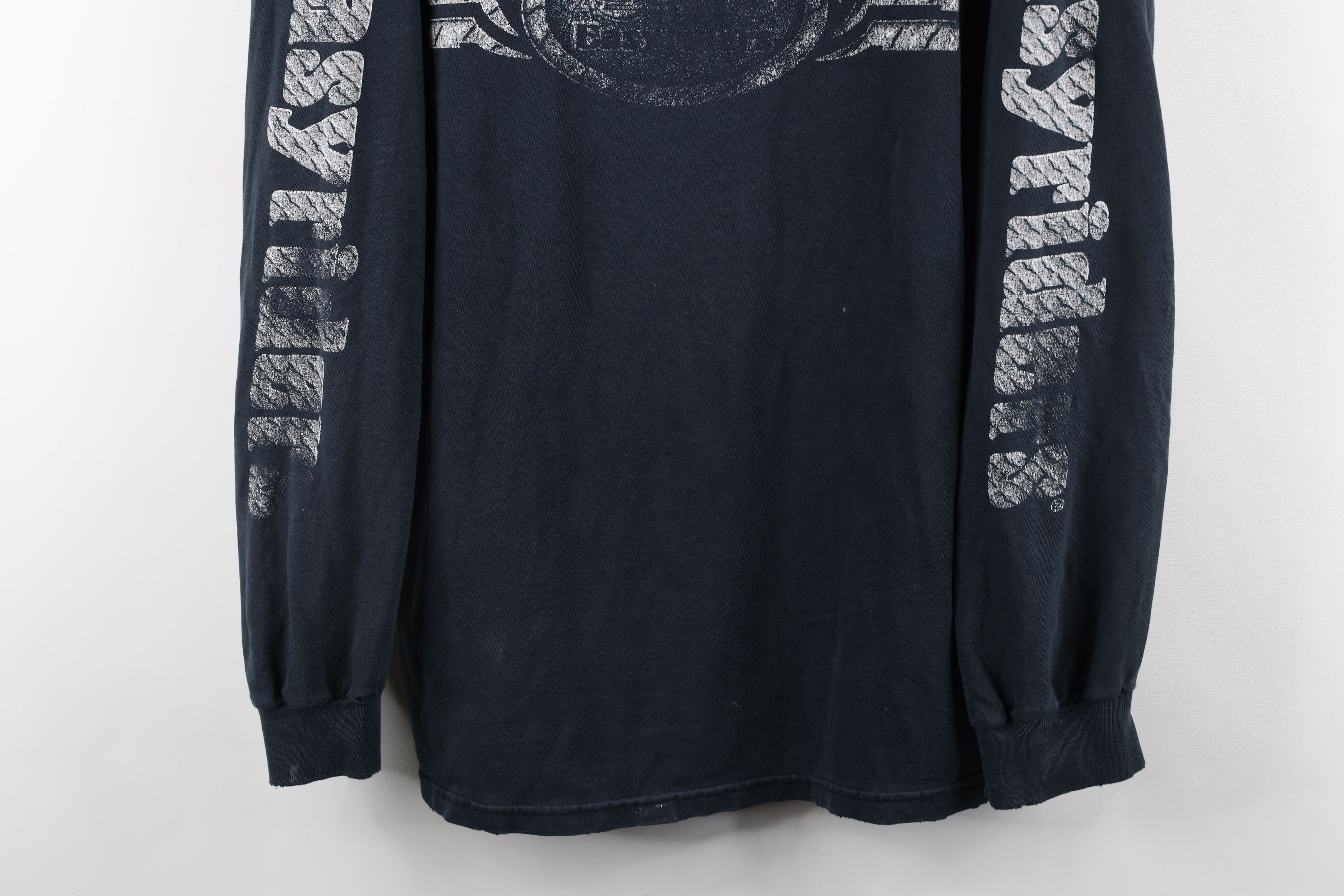 Vintage Vintage 90s Easyriders Motorcycles Long Sleeve T-Shirt Black Size US L / EU 52-54 / 3 - 3 Thumbnail