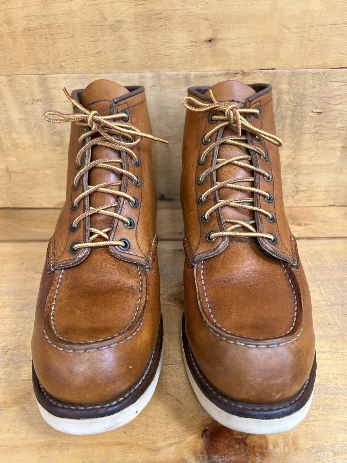 Red Wing Red Wing 6-Inch Classic Moc 875 Oro Legacy Leather Boot Size US 12 / EU 45 - 2 Thumbnail