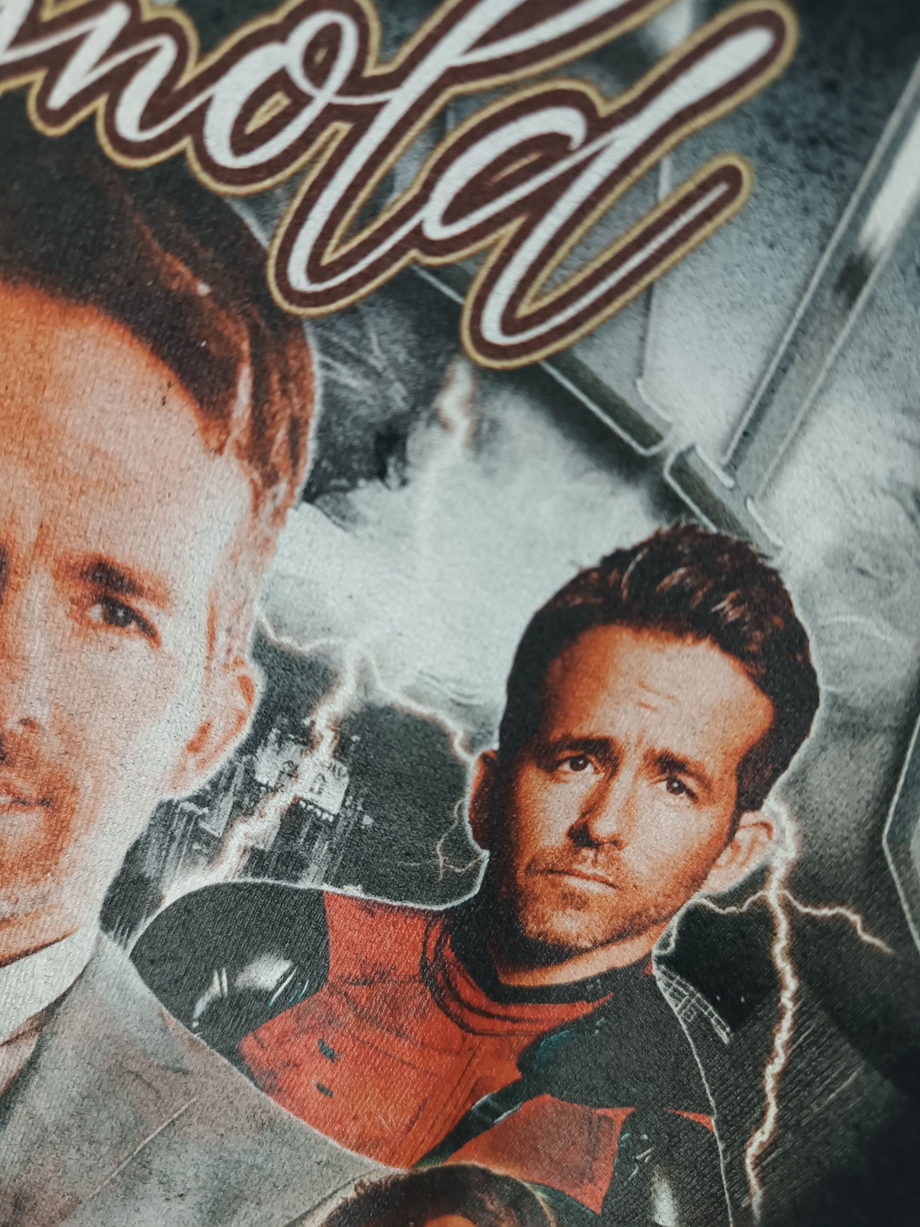 Vintage VINTAGE RYAN REYNOLDS RAP TEE STYLE TEE marvel deadpool Size US L / EU 52-54 / 3 - 10 Thumbnail