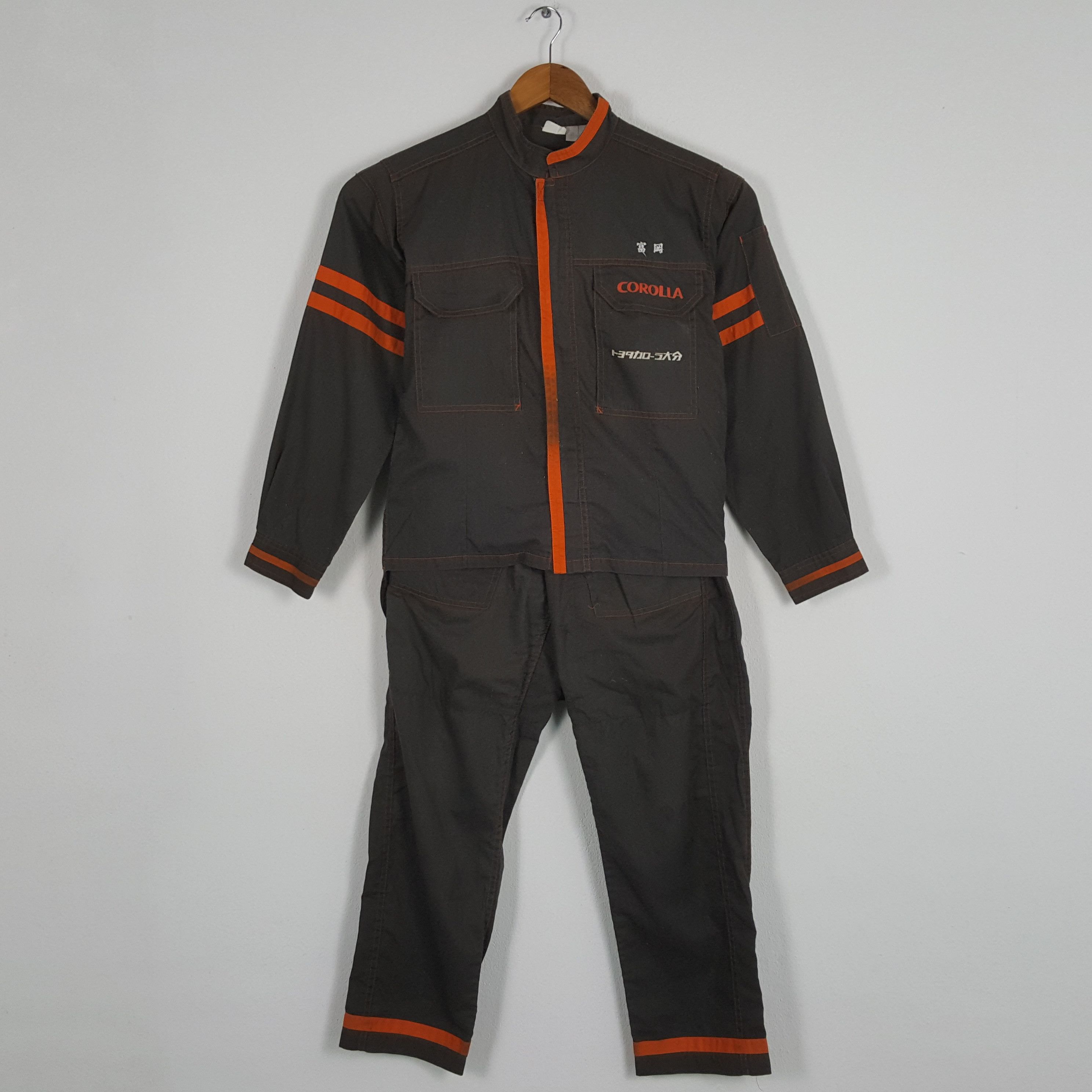Vintage Vintage TOYOTA Japanese Motorsports Uniform Set Shirt Jacket Size US S / EU 44-46 / 1 - 2 Thumbnail