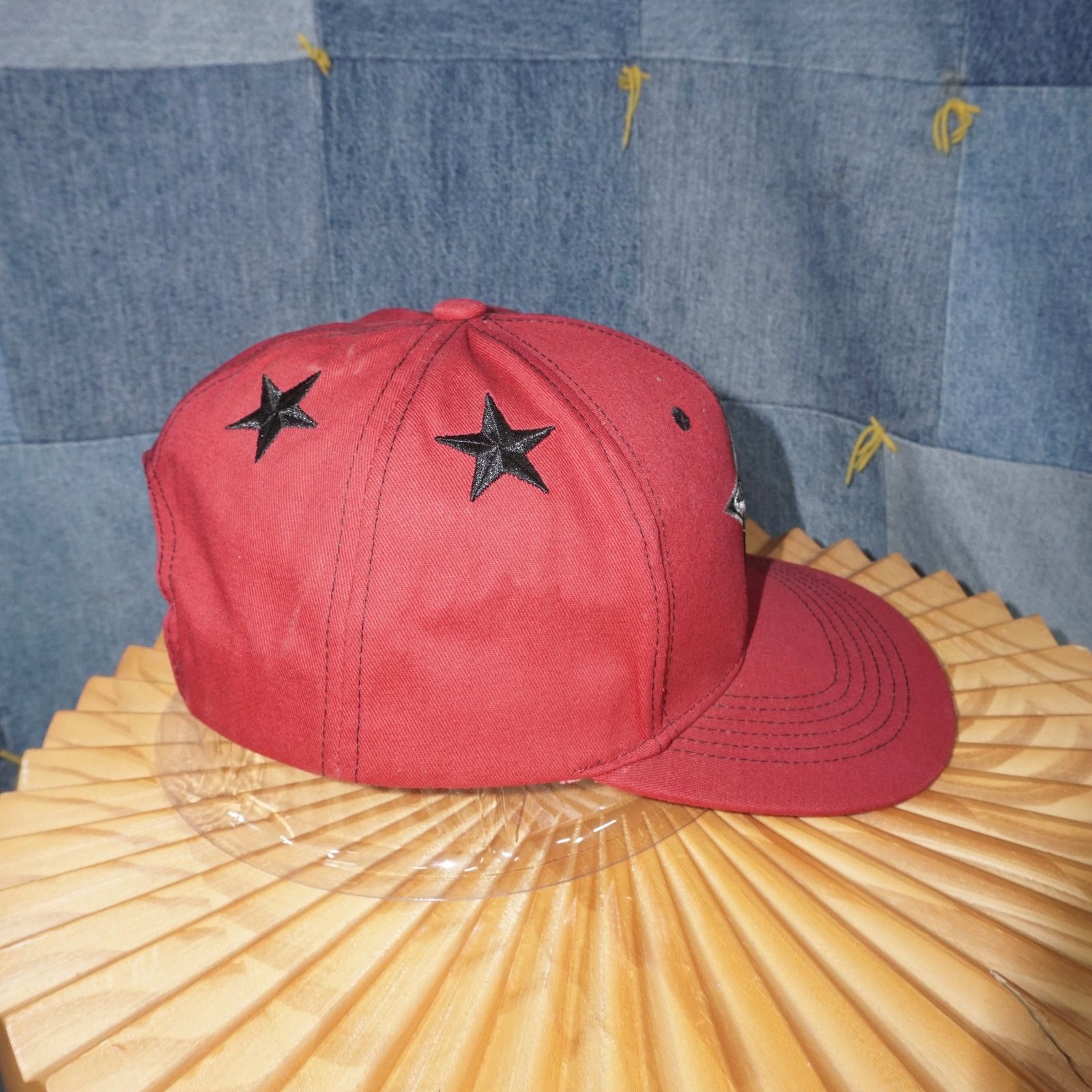 Vintage OSFA - Vintage Y2K embroidered nautical star grunge hat Size ONE SIZE - 4 Thumbnail