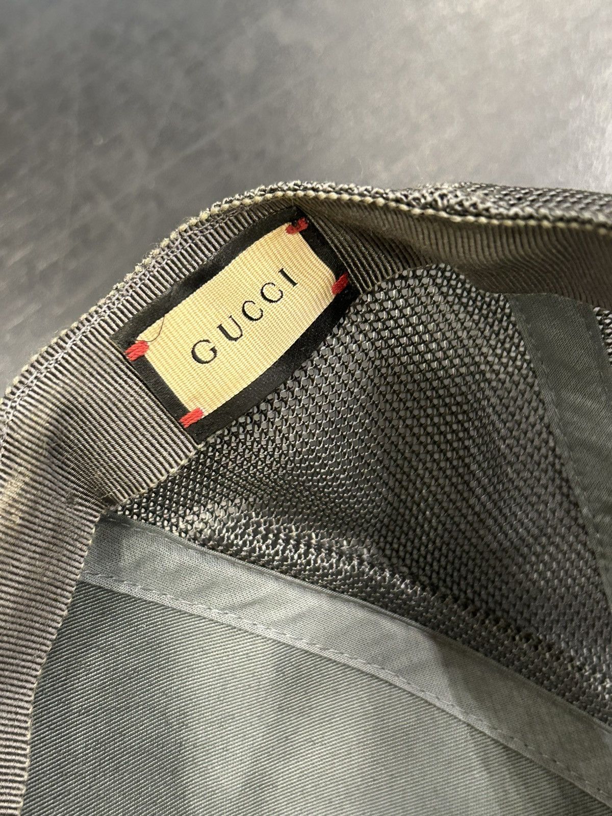 Gucci Gucci Monogram GG Hat - Grey Size ONE SIZE - 6 Thumbnail