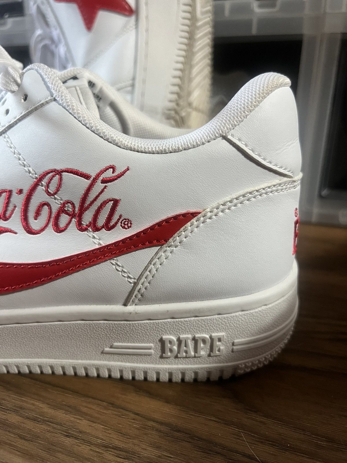 Bape Coca Cola Bapes Size US 11 / EU 44 - 4 Thumbnail