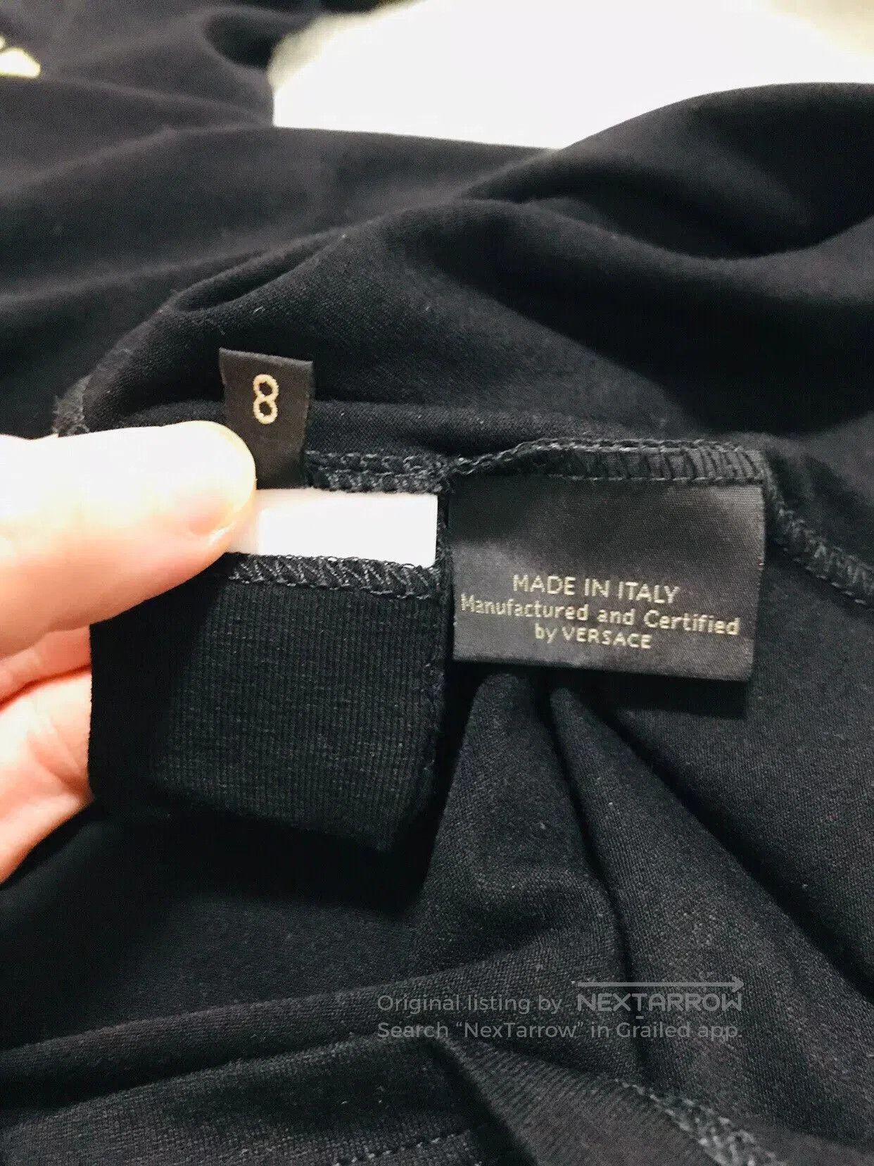 Versace VERSACE Medusa Print Black T. Size US M / EU 48-50 / 2 - 7 Thumbnail