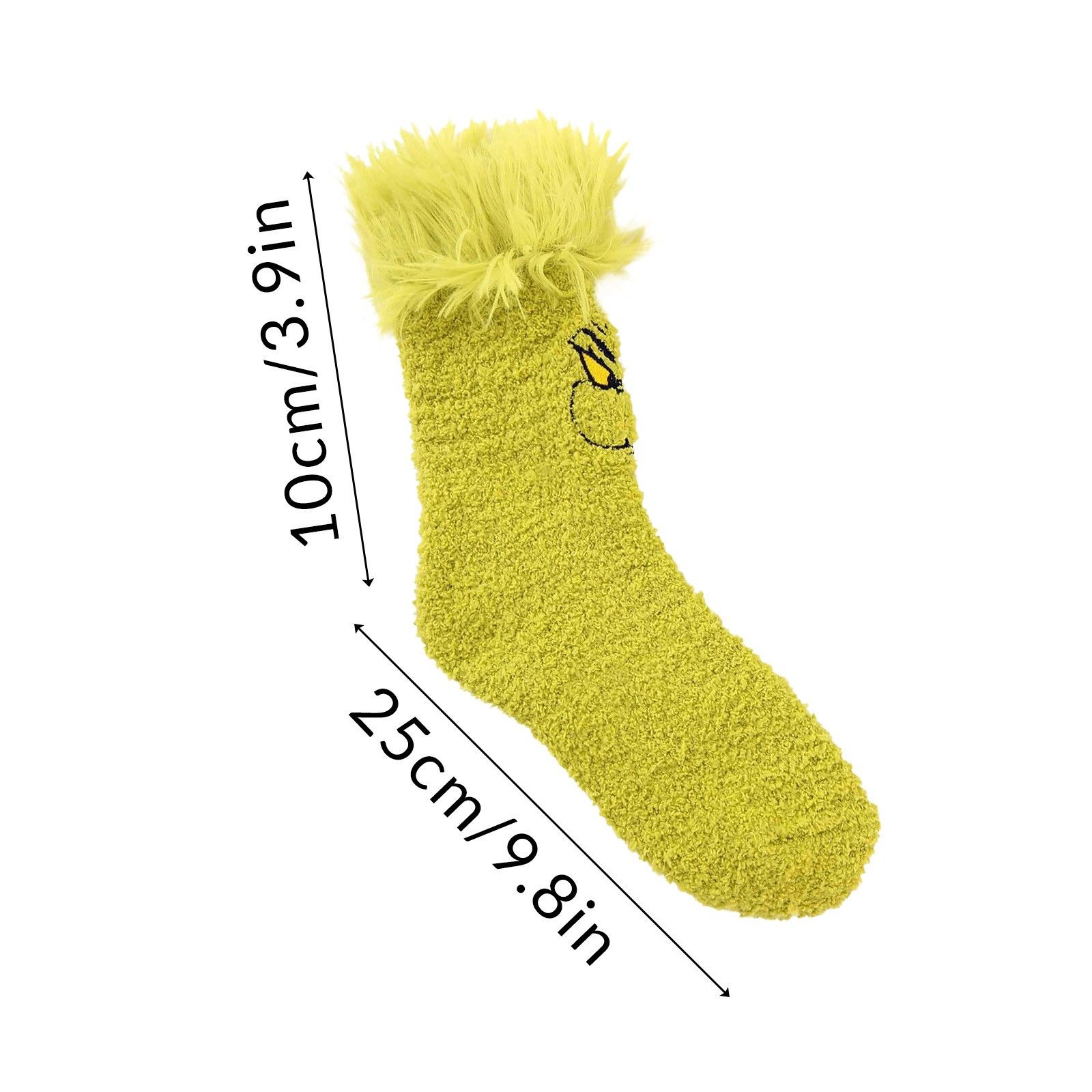 Japanese Brand Christmas Santa Claus Socks Size ONE SIZE - 5 Thumbnail