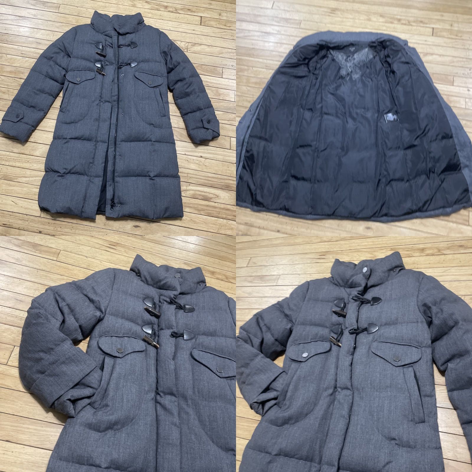 Cop Copine VINTAGE Cop.Copine Jacket Coat Down Tassel Long Gray 38 Puffer Woman Size XS / US 0-2 / IT 36-38 - 11 Thumbnail