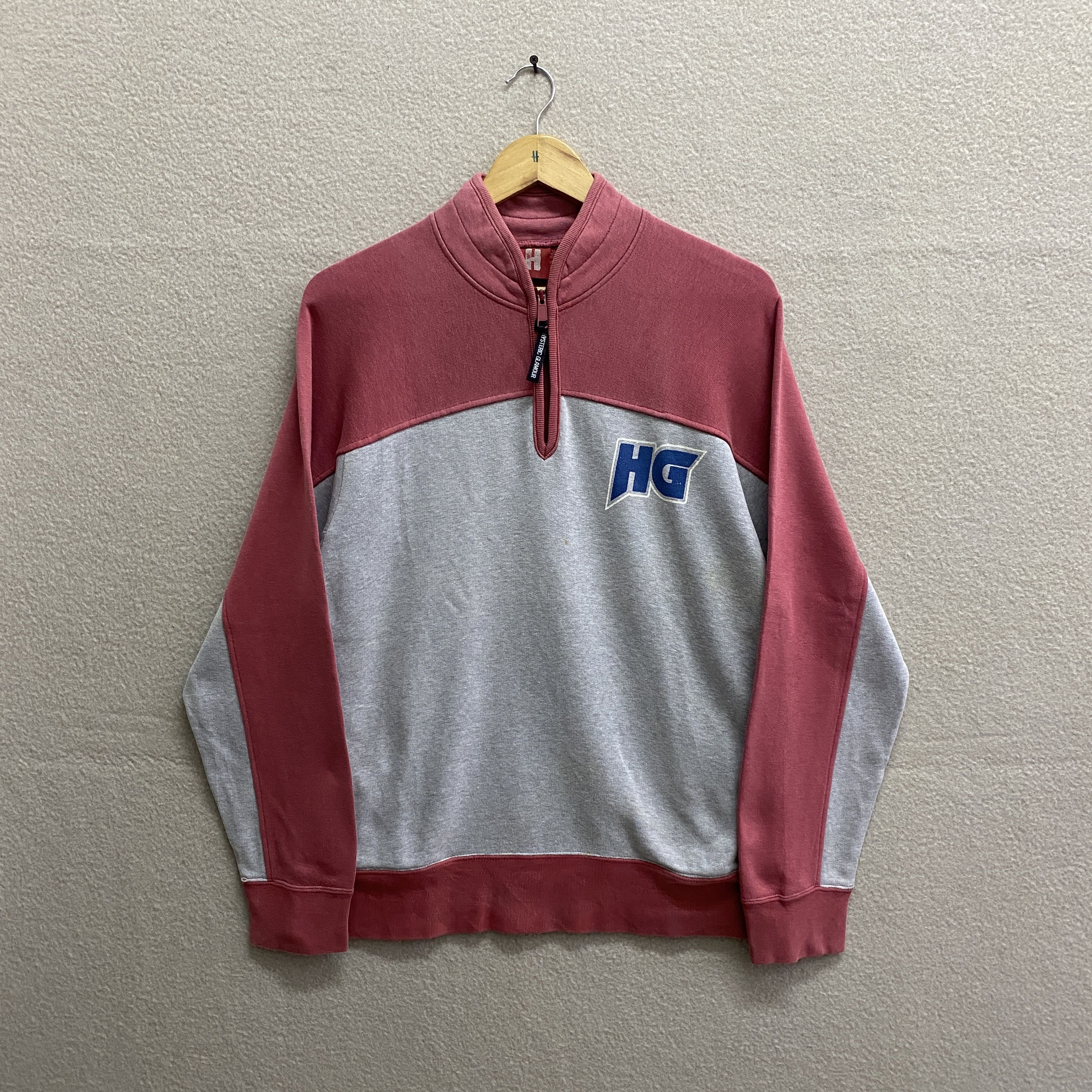 Hysteric Glamour × Japanese Brand × Vintage Vintage Hysteric Glamour Quater Zipper Sweatshirt Size US M / EU 48-50 / 2 - 1 Thumbnail