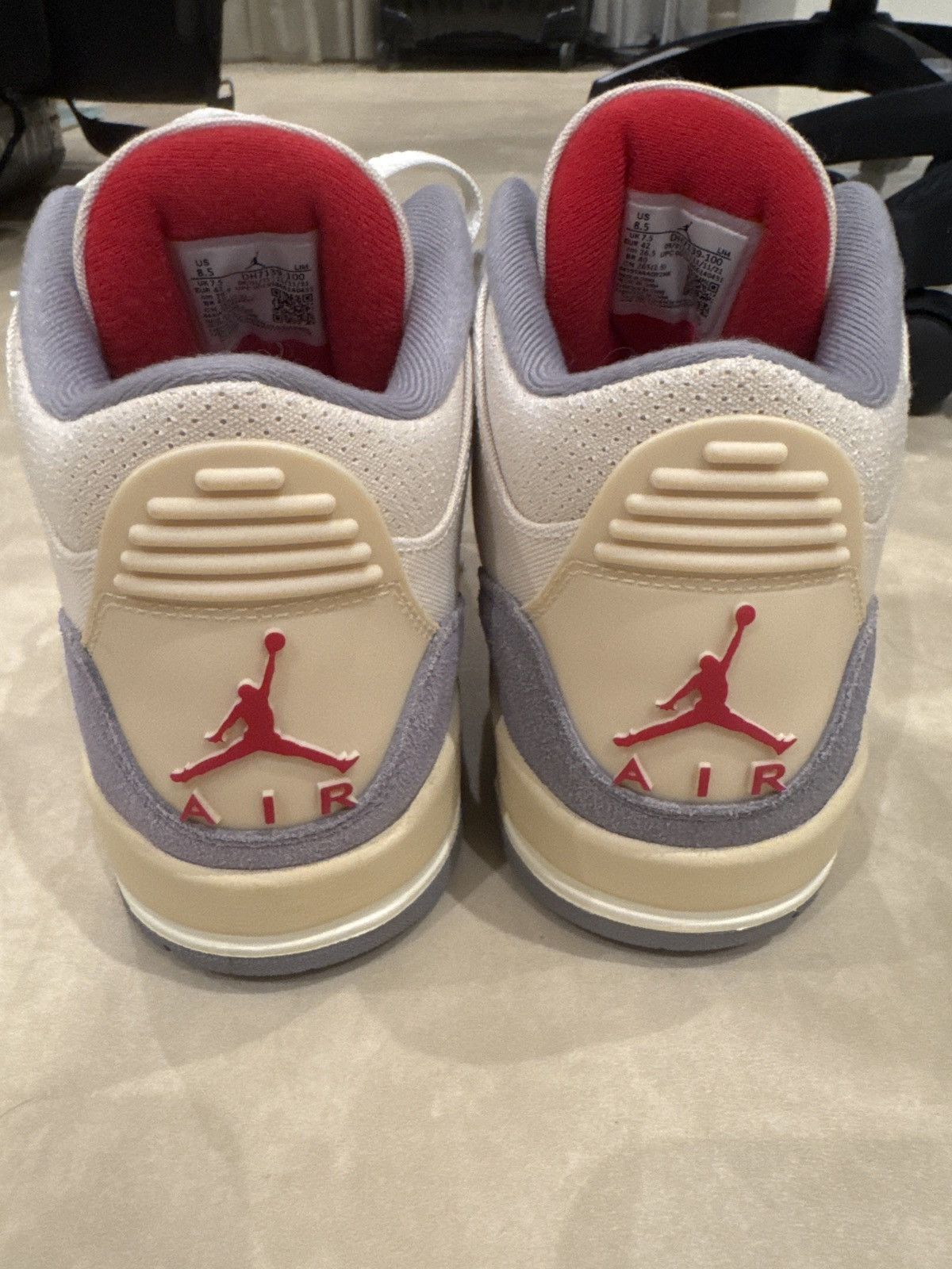 Jordan Brand Air Jordan 3 Retro SE 'Muslin' Size US 8.5 / EU 41-42 - 4 Thumbnail