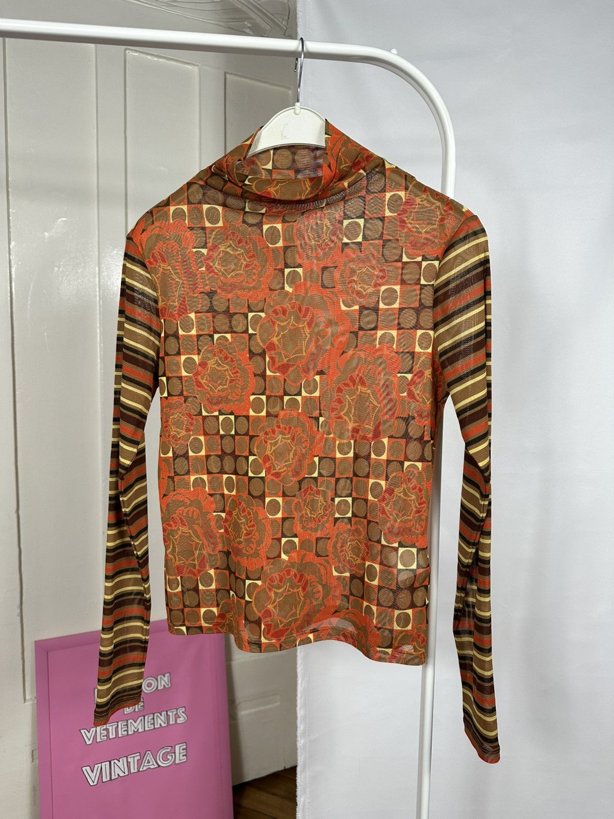 Hiroko Koshino Homme Hiroko Bis Koshino Top Mesh Size M / US 6-8 / IT 42-44 - 1 Thumbnail