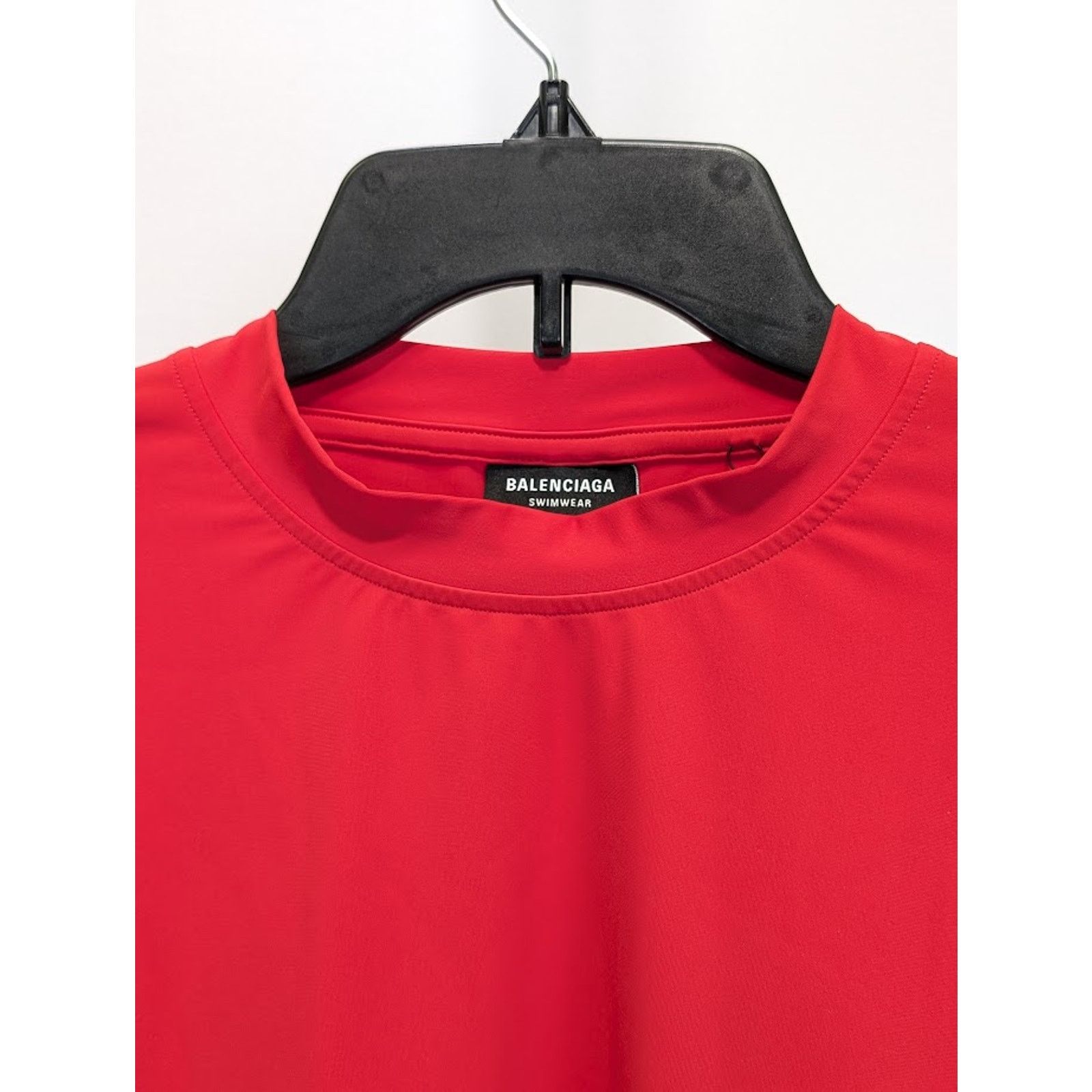 Adidas × Balenciaga o1rshd1 Swim T-Shirt in Red Size US XS / EU 42 / 0 - 3 Thumbnail