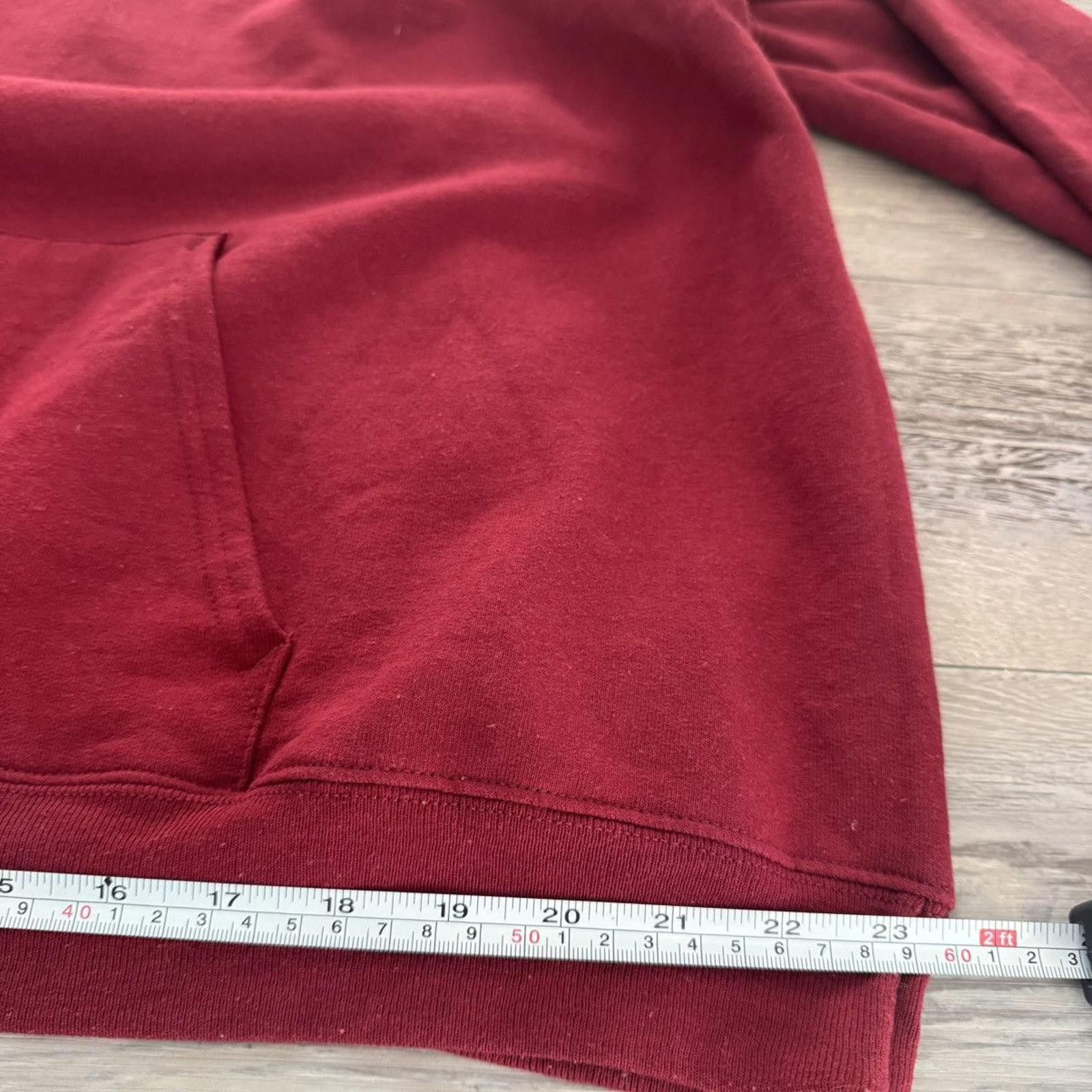 Hanes HANES • VINTAGE Hoodie "Red" (XL) Size US XL / EU 56 / 4 - 3 Thumbnail