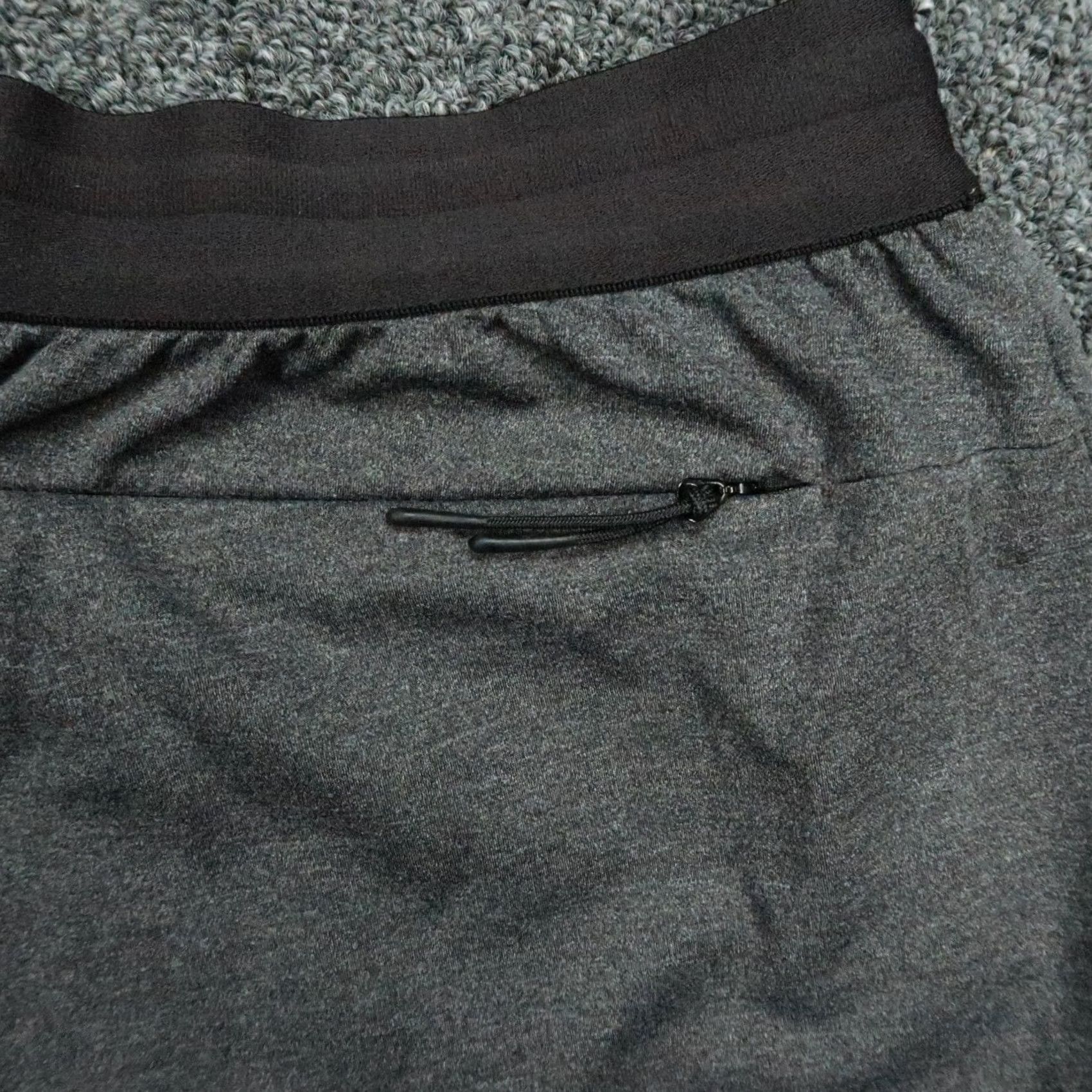 Vintage Hill City Pants Mens Large Gray Jogger Athletic Zip Pocket Stretch TAPERED Size US 33 - 6 Thumbnail