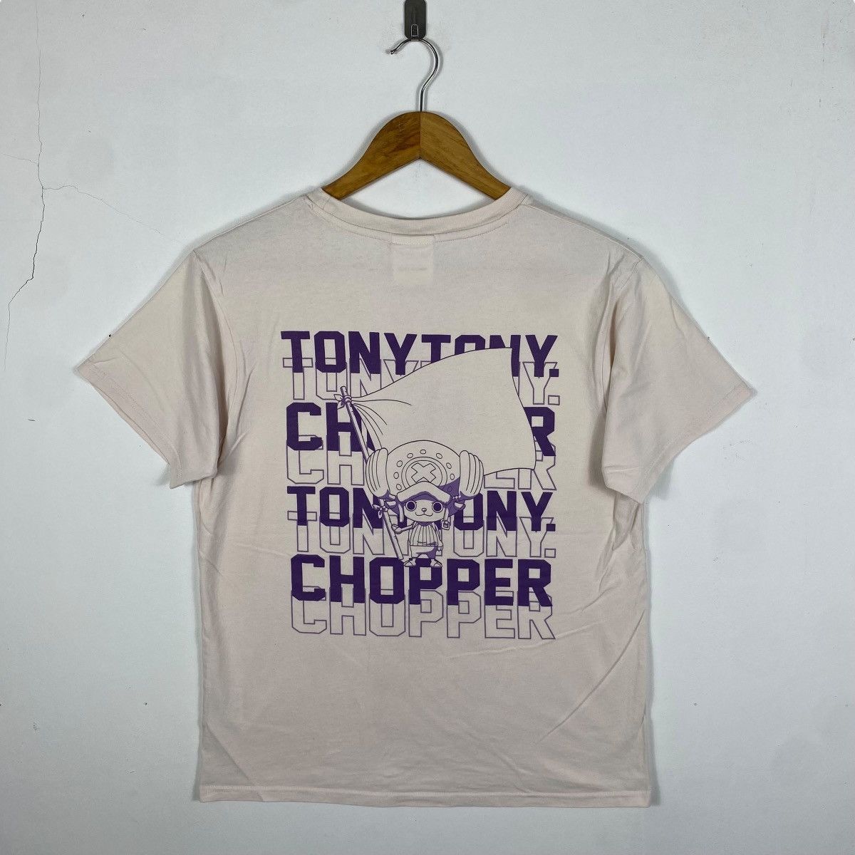 Anime Vintage ONE PIECE Tony Tony Chopper Anime Tee Shirt Large Size US L / EU 52-54 / 3 - 5 Thumbnail