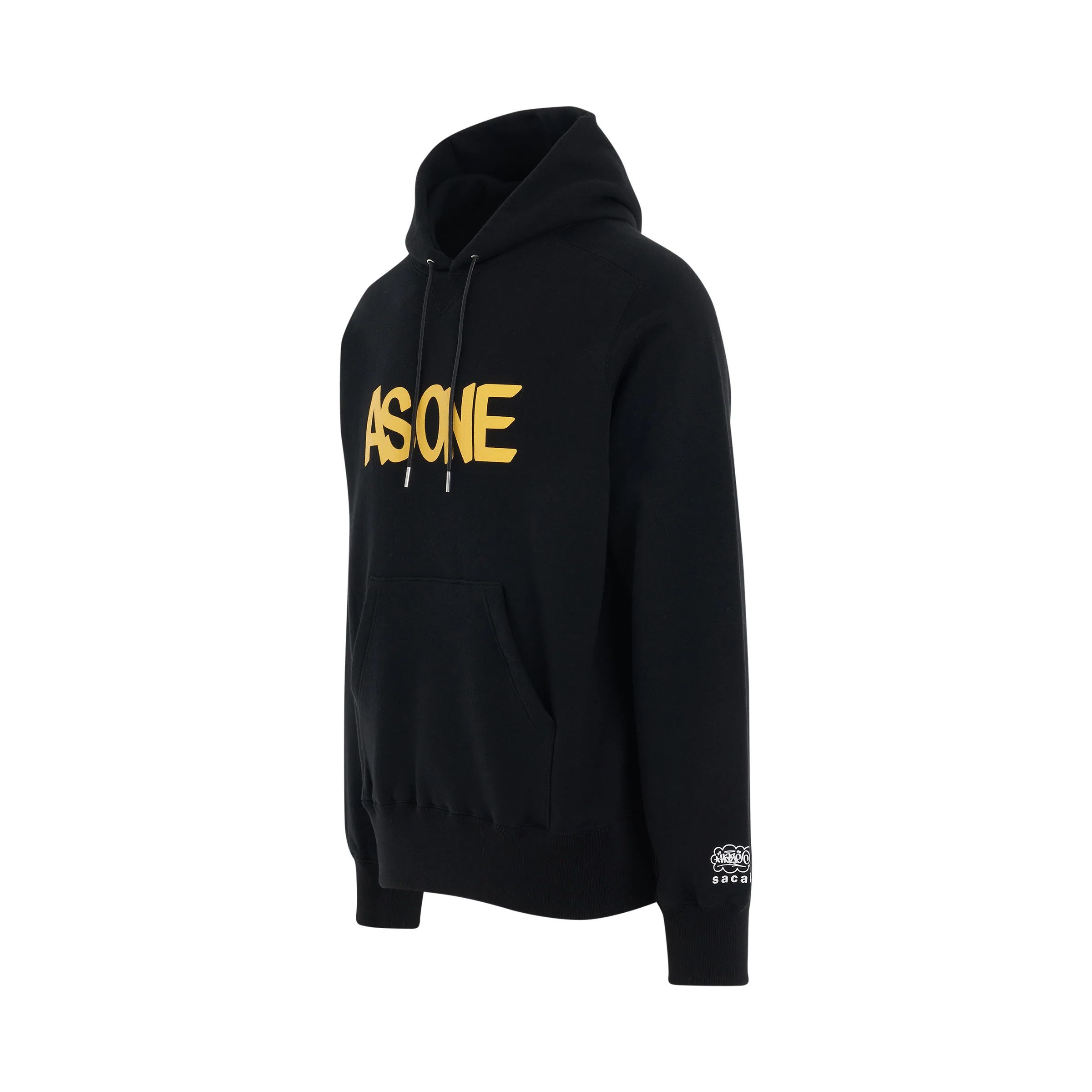 Sacai o1mris0824 As One Hoodie in Black Size US L / EU 52-54 / 3 - 2 Thumbnail