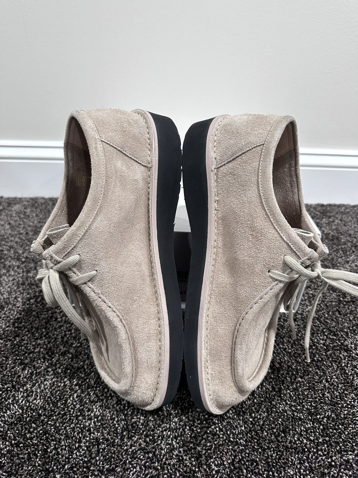 Loewe Loewe Faro Derby Moccasin Sand Suede Shoes Size US 10 / EU 43 - 6 Thumbnail