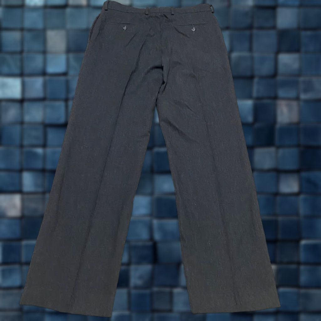 Ralph Lauren Lauren Ralph Lauren Mens Dress Pants Gray Wool Slim Straight 34x32 Front Flat Front Business Casual Formal Wedding Workwear 2000s Mens Size US 34 / EU 50 - 1 Thumbnail