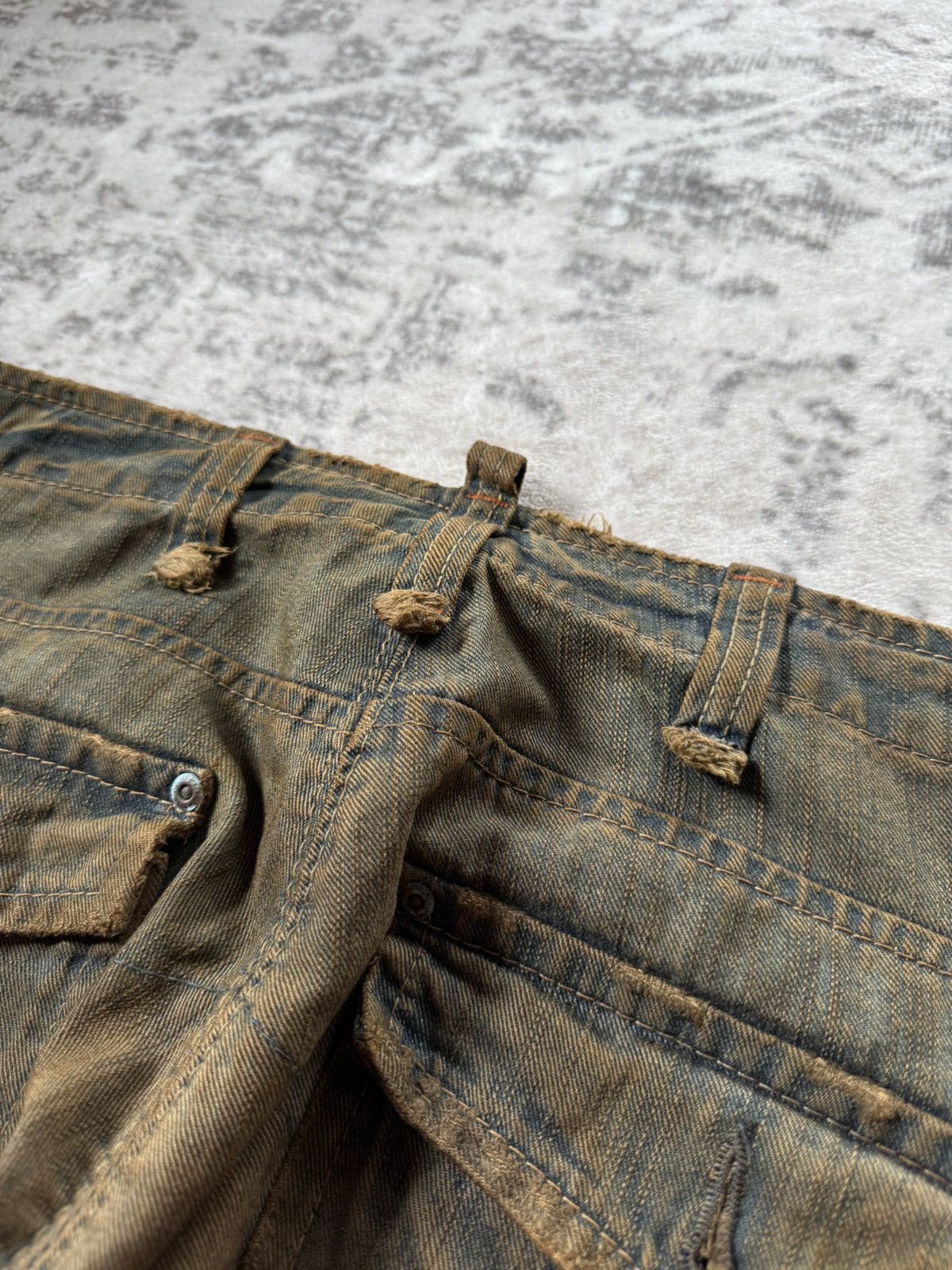 Edwin Edwin XV OG Bush Pocket Mud Wash Work Wear Style Jeans Size US 34 / EU 50 - 19 Thumbnail