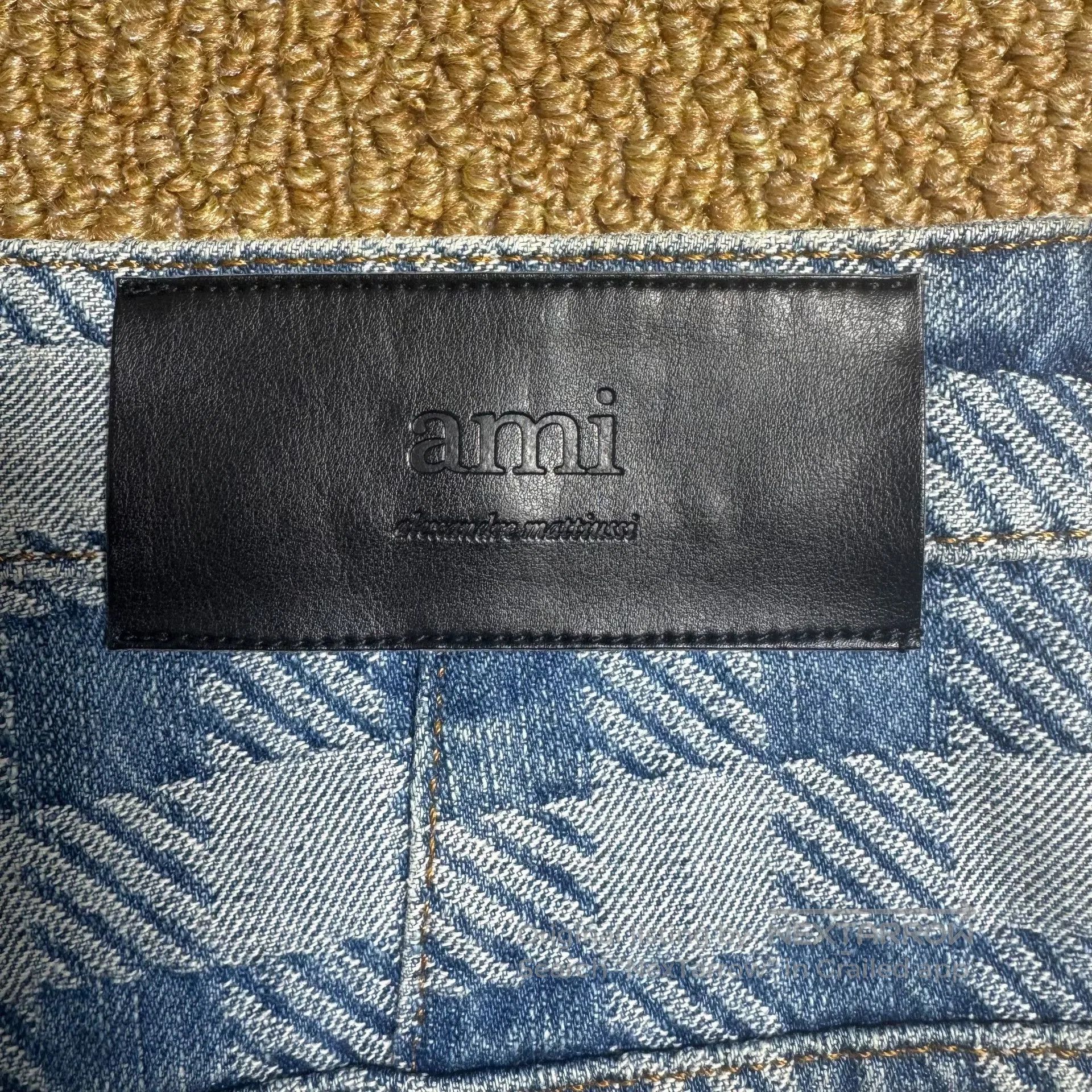 Japanese Brand Ami Men's Blue Denim Shorts Size 30. Size US 30 / EU 46 - 3 Thumbnail