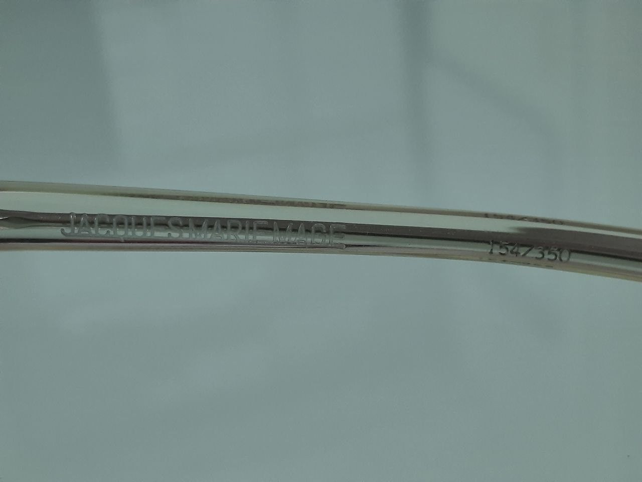 Jacques Marie Mage Fontaine Transparent Sunglasses Size ONE SIZE - 4 Thumbnail