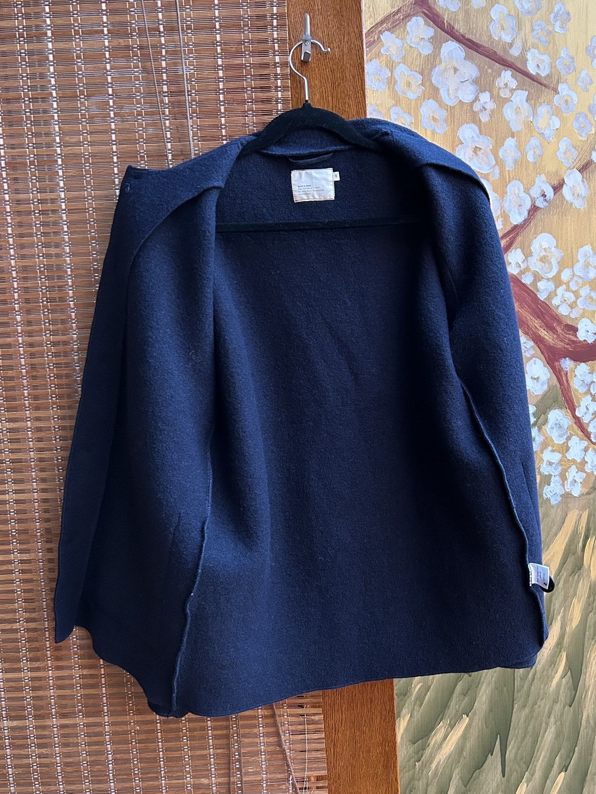 Other Bric-A-Brac AW-24 Boiled Wool Navy Basic Patch Pocket Jacket Size US XS / EU 42 / 0 - 5 Thumbnail