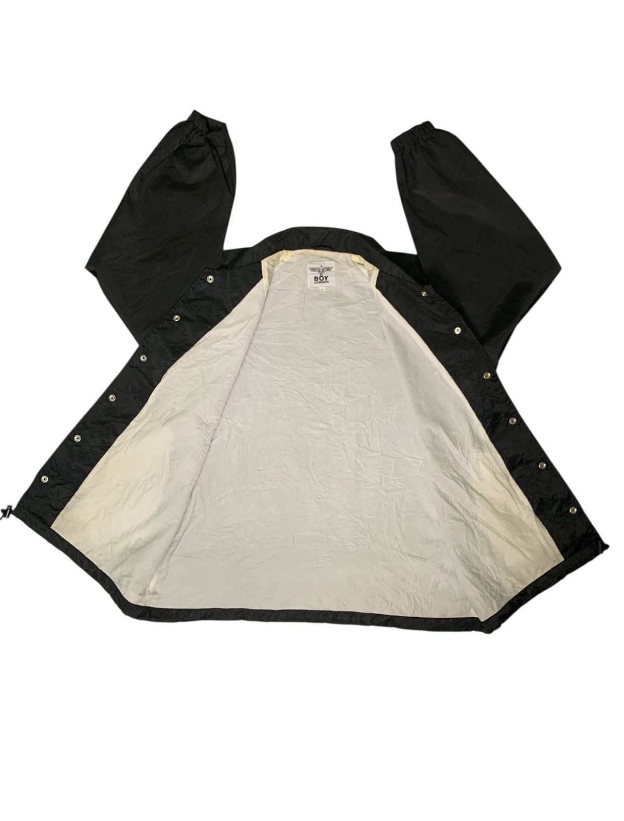 Boy London Rare Design Vintage Boy London Button Up Windbreaker Size US L / EU 52-54 / 3 - 4 Thumbnail