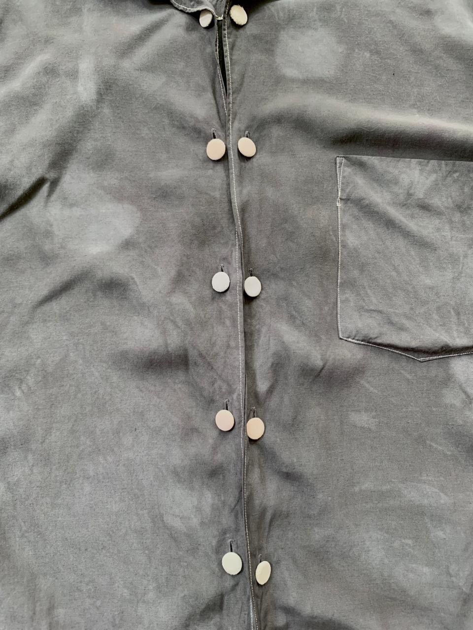Comme des Garcons Homme Plus FREE TAX! Overdyed Chain Buttoned Shirt Size US M / EU 48-50 / 2 - 7 Thumbnail