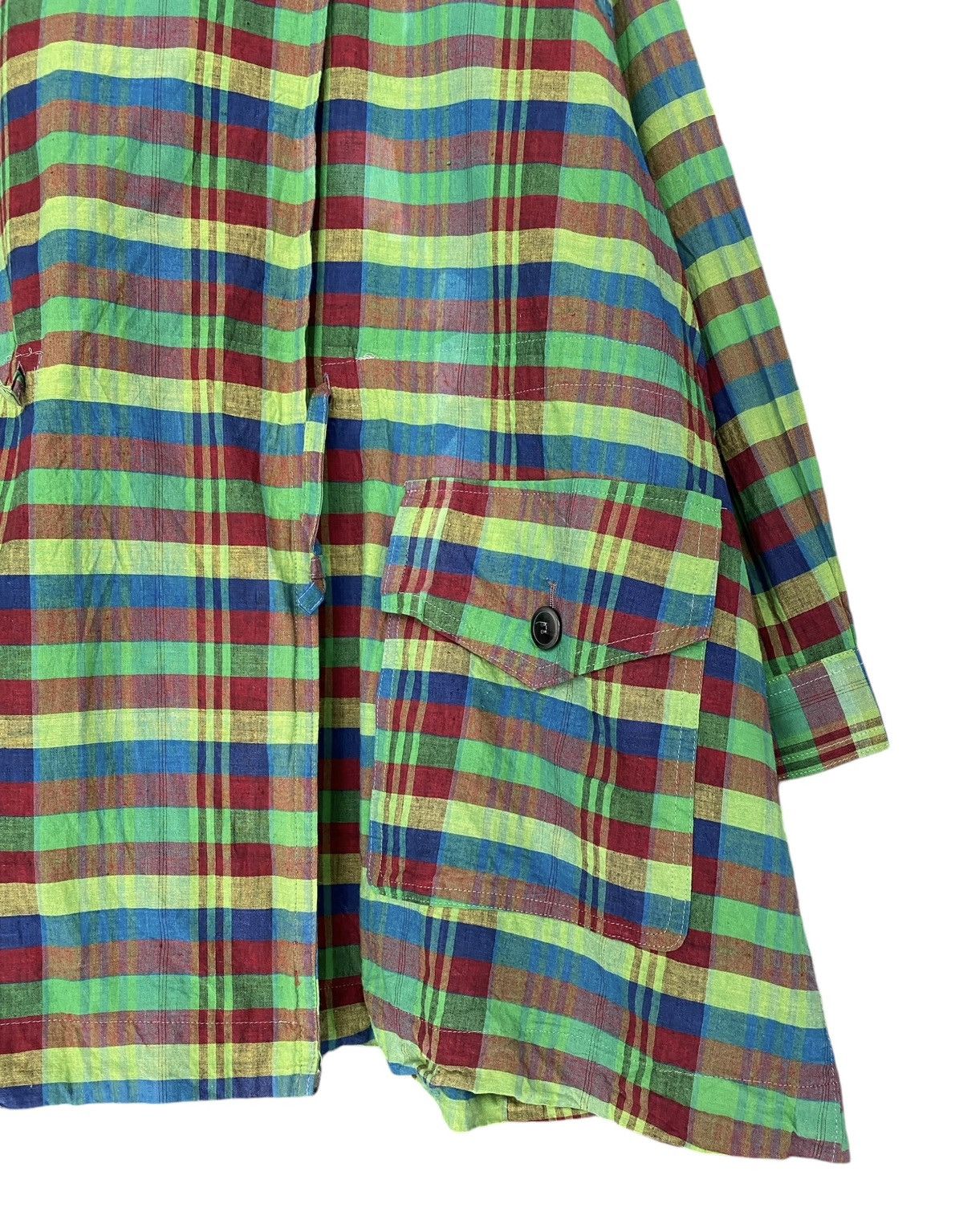 If Six Was Nine BRITISH WEST INDIES 5th Street Madras Cardigan Size US M / EU 48-50 / 2 - 4 Thumbnail