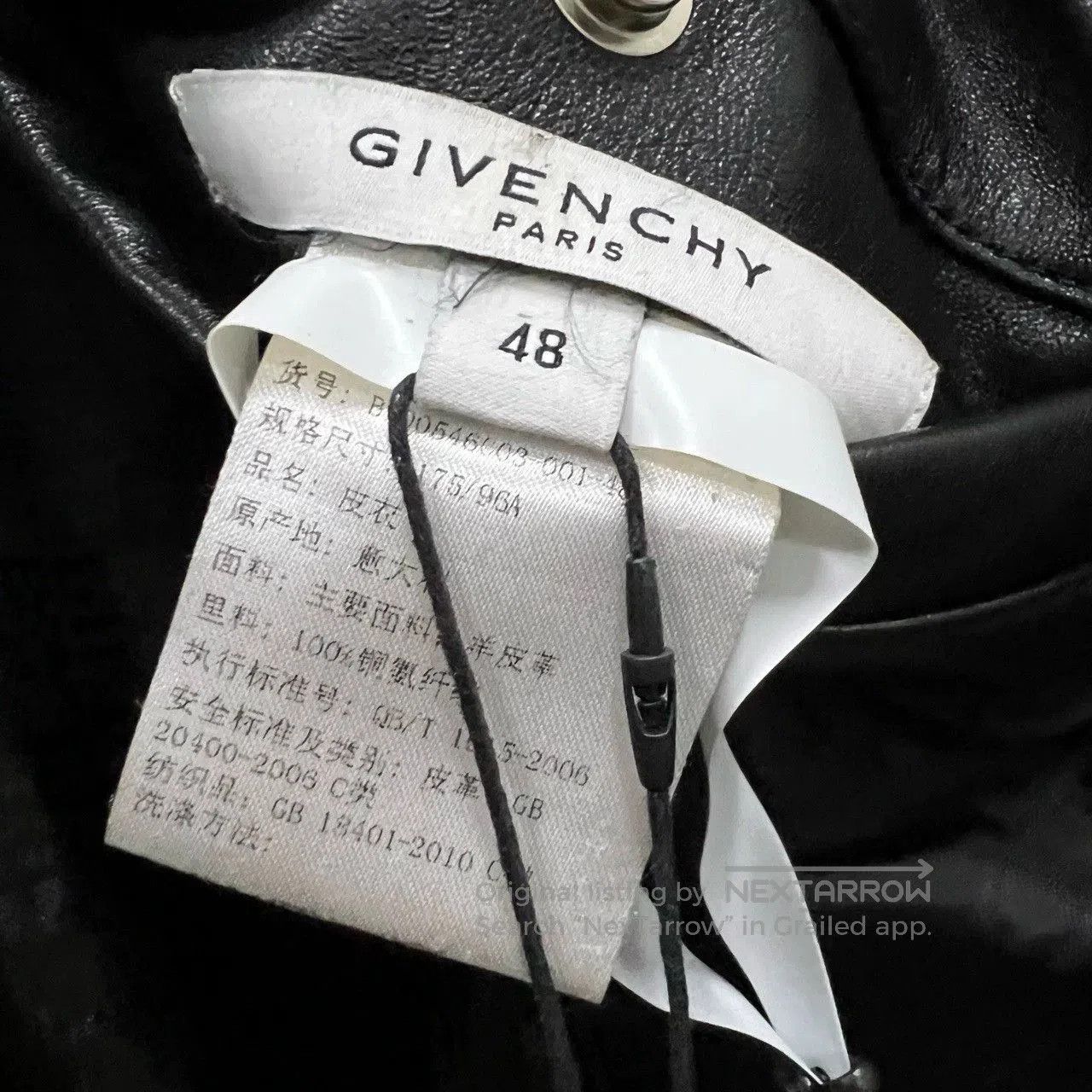 Givenchy givenchy striped logo varsity jacket 48 size. Size US L / EU 52-54 / 3 - 4 Thumbnail