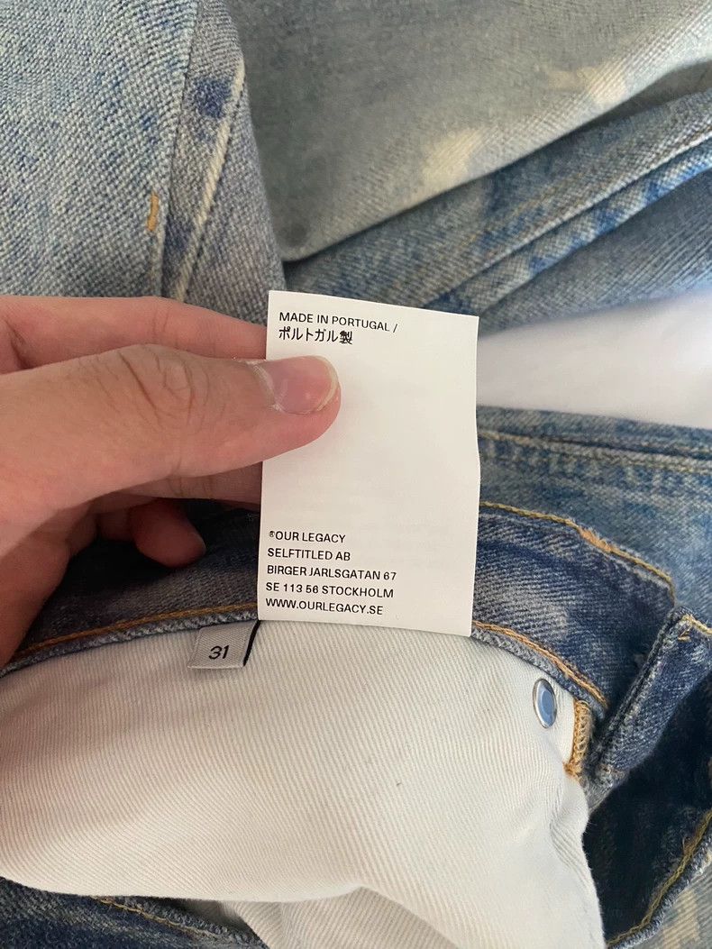 Our Legacy our legacy size 30 Digital Printed Jeans 2502-Nextarrow Size US 31 - 7 Thumbnail