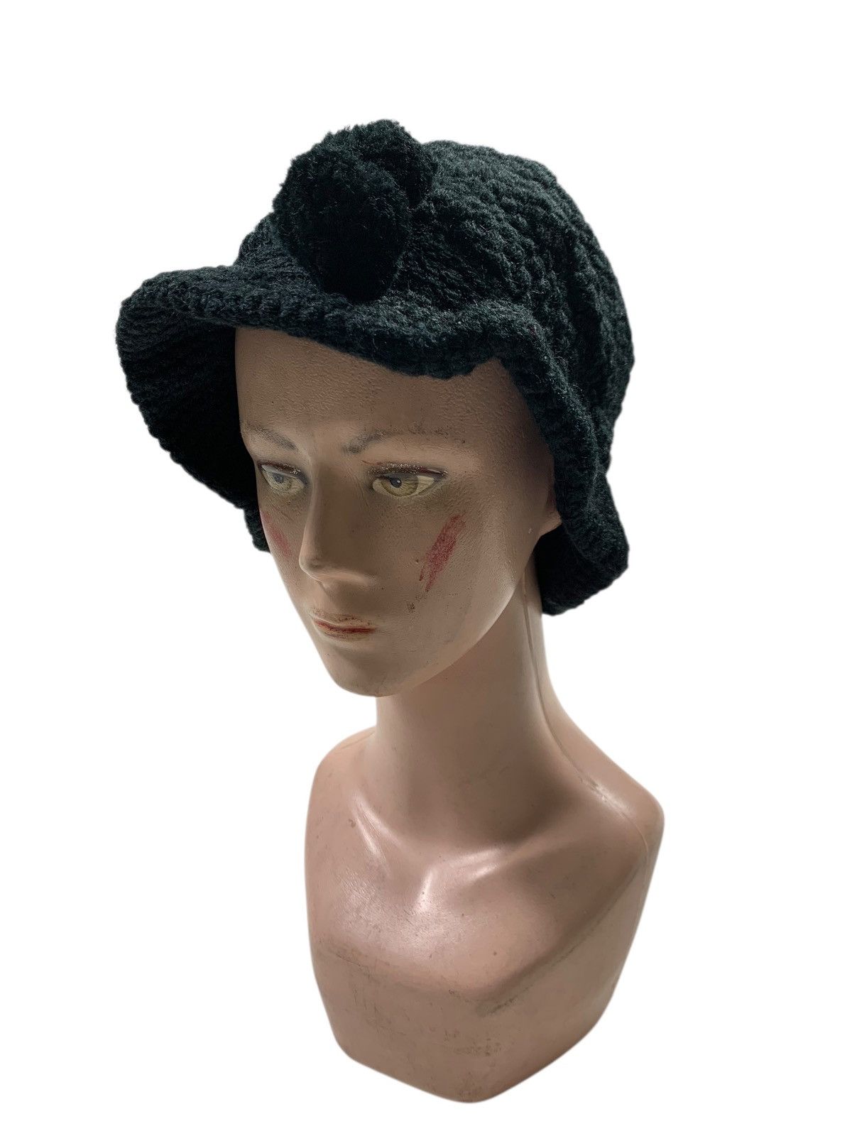 Japanese Brand × Kapital × Vintage Crochet knitted handmade Hats RARE Size ONE SIZE - 1 Thumbnail