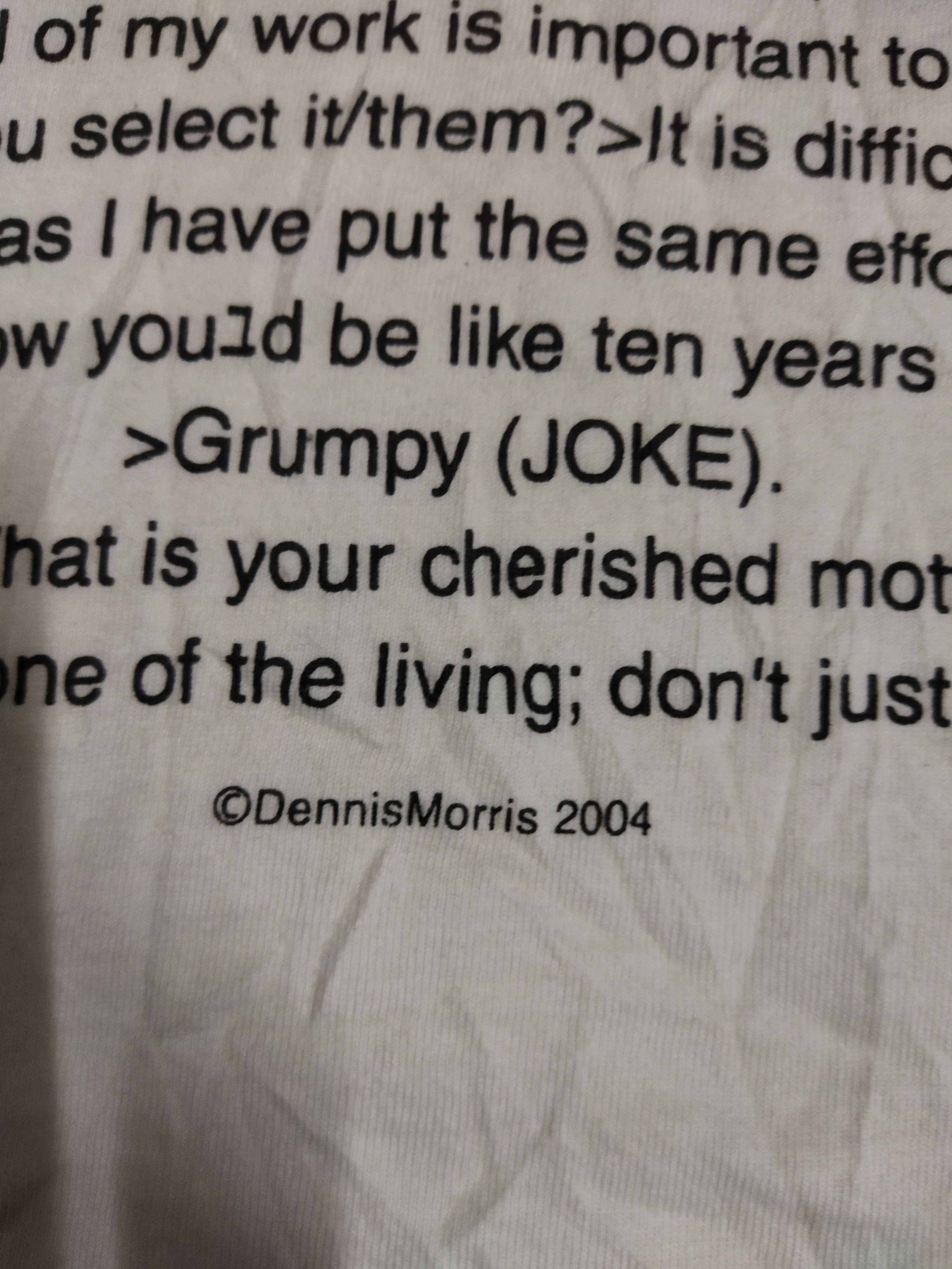 Japanese Brand 2004 Dennis Morris Destroy Tee Size US XS / EU 42 / 0 - 5 Thumbnail
