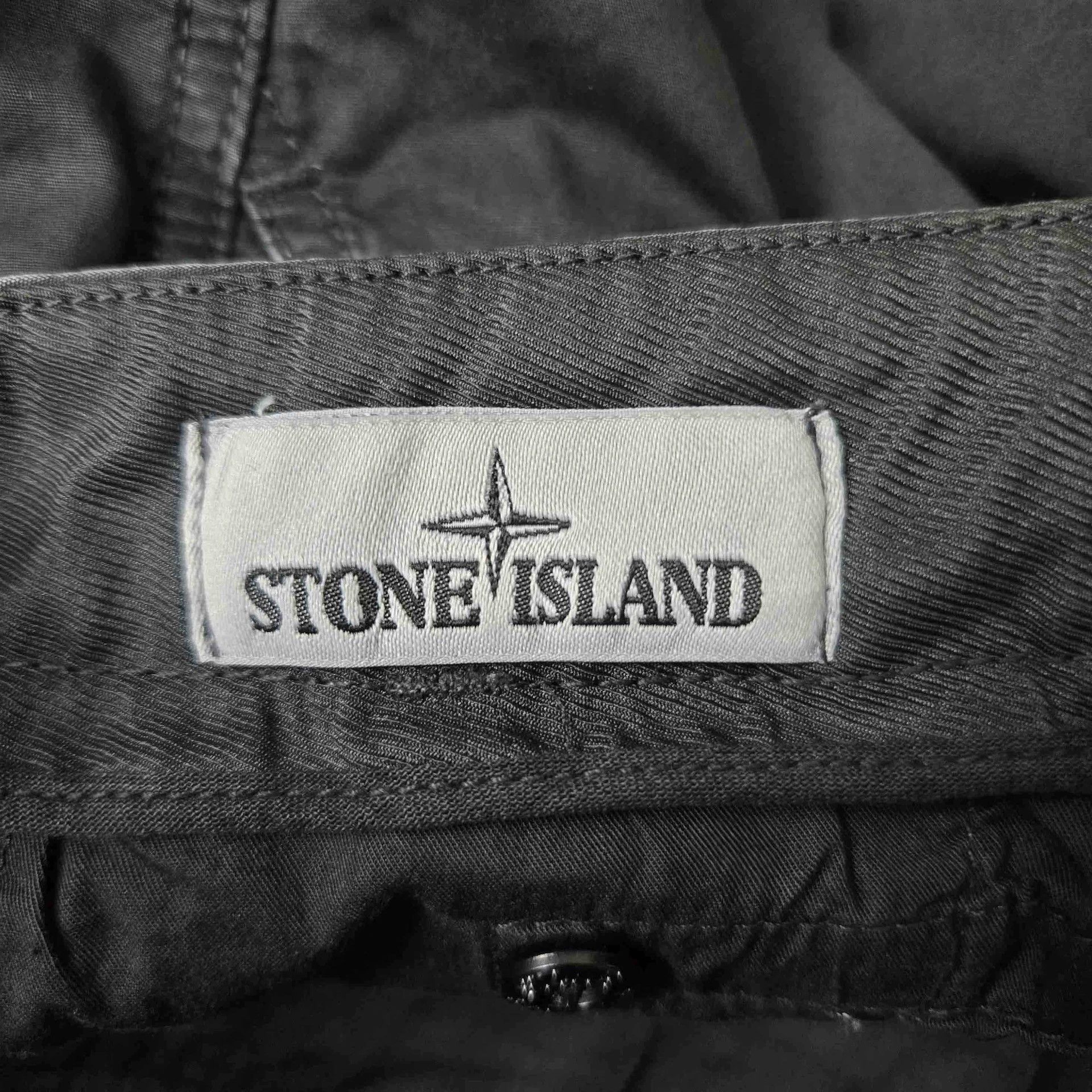 Stone Island stone island black cargo long pants W30 Size US 30 / EU 46 - 4 Thumbnail