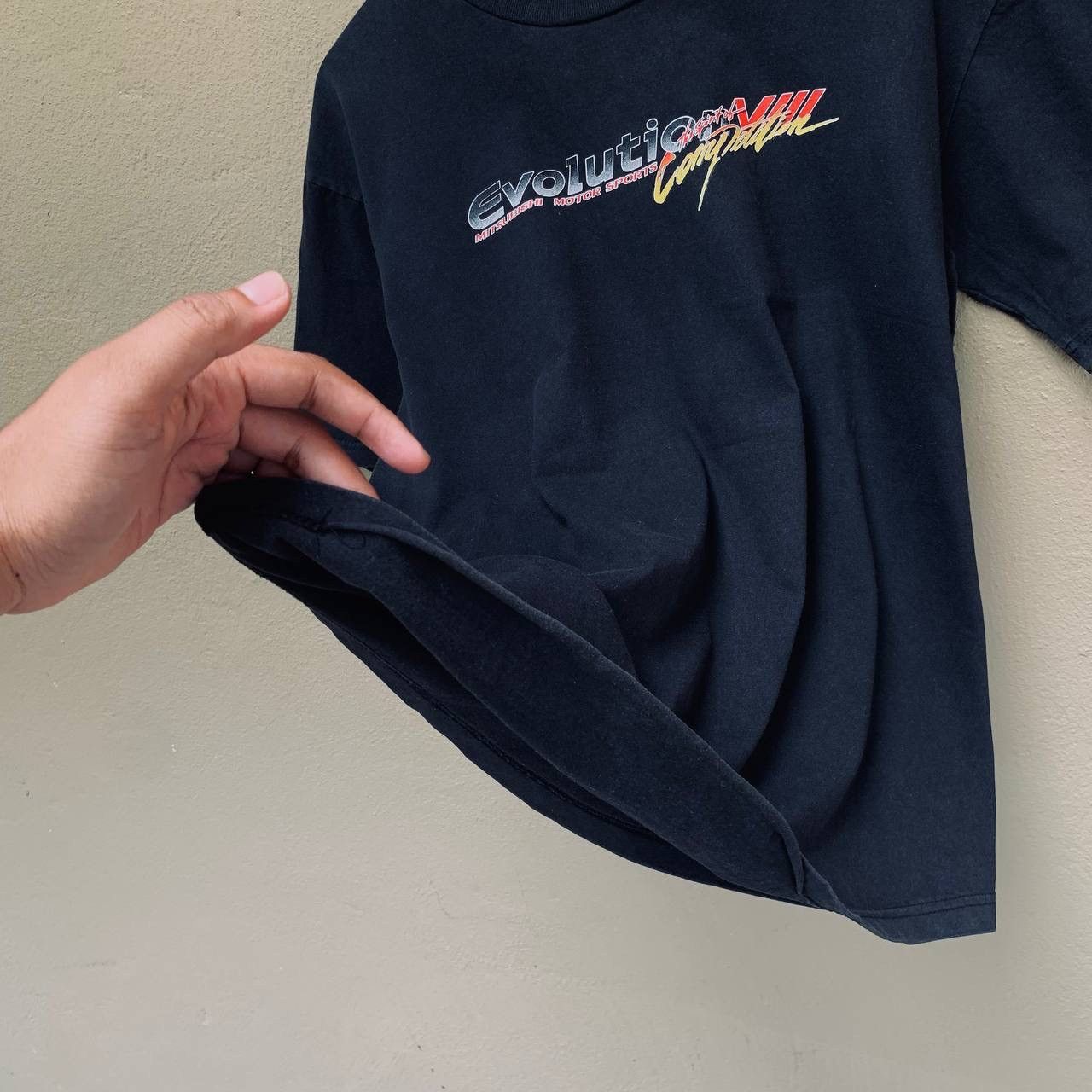 ICON Motorsports Rare Vintage Mitsubishi Evo 8 WRC Motorsports Racing Tees Size US L / EU 52-54 / 3 - 6 Thumbnail