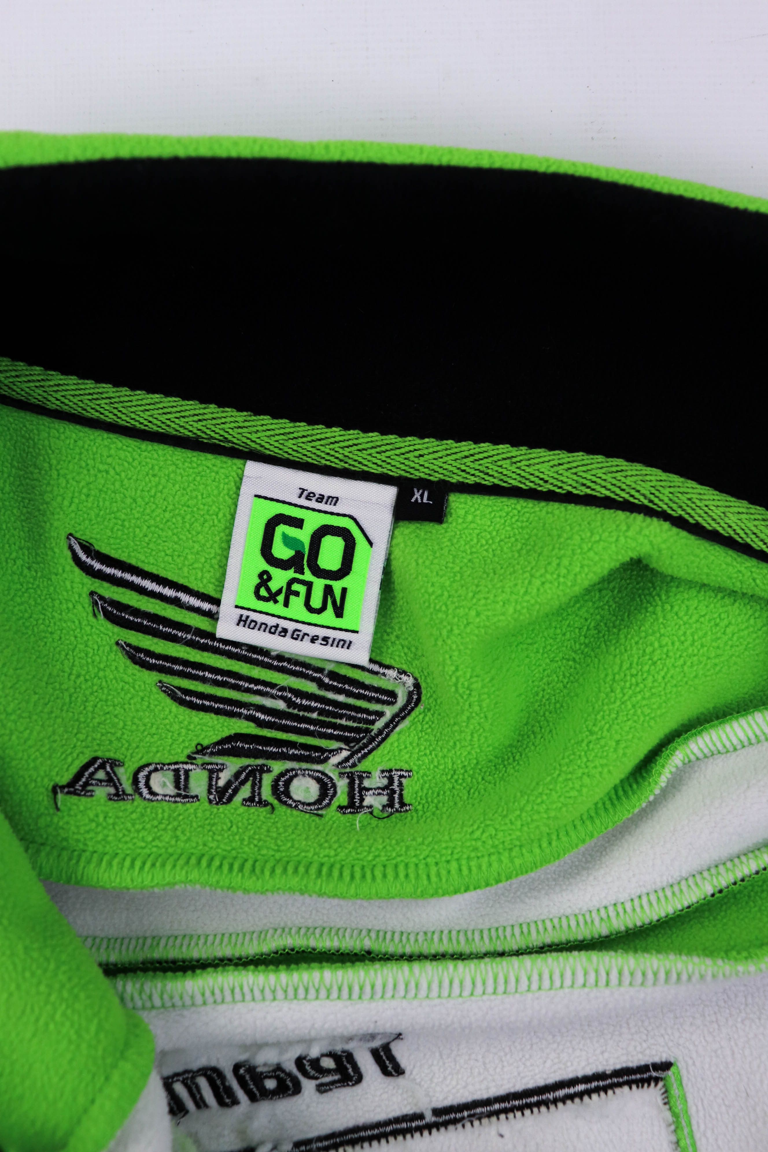 Honda HONDA Gresini Multicolor MotoGP Racing Fleece Zip Jacket Size US XL / EU 56 / 4 - 10 Thumbnail