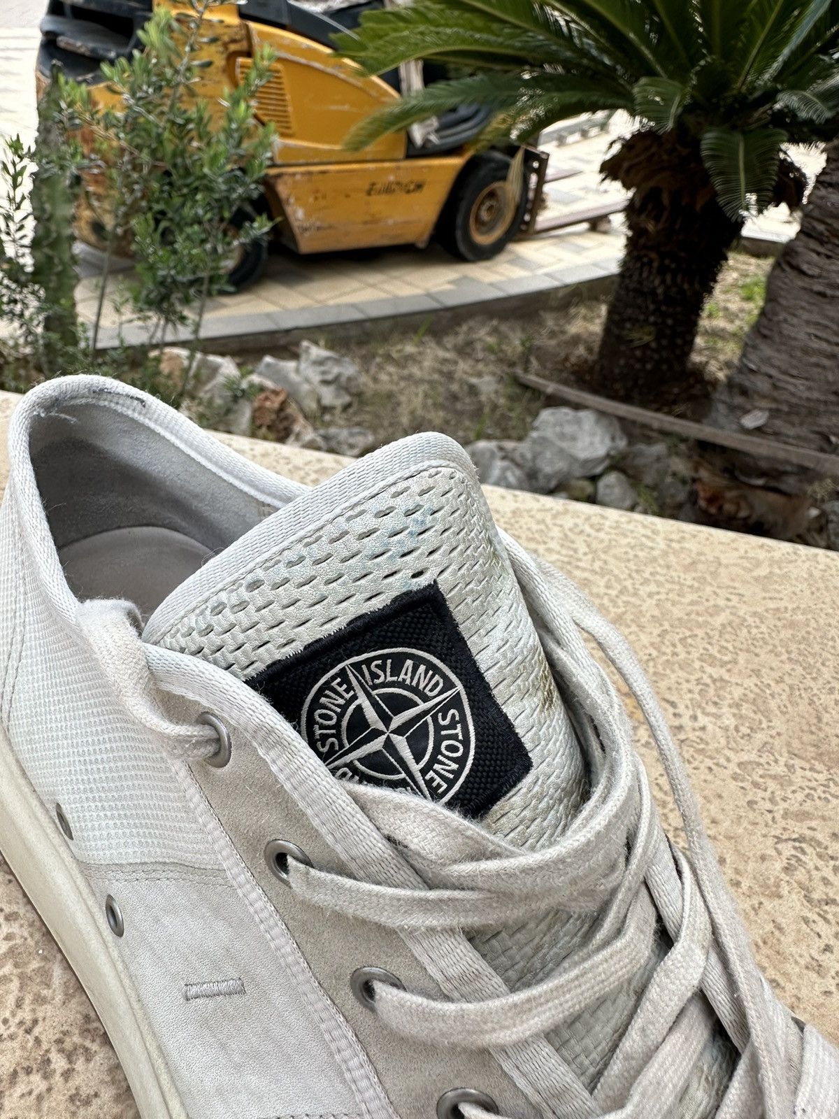 Ecco × Stone Island Stone Island x ECCO White Shoes Sneakers 42 size Size US 9 / EU 42 - 7 Thumbnail