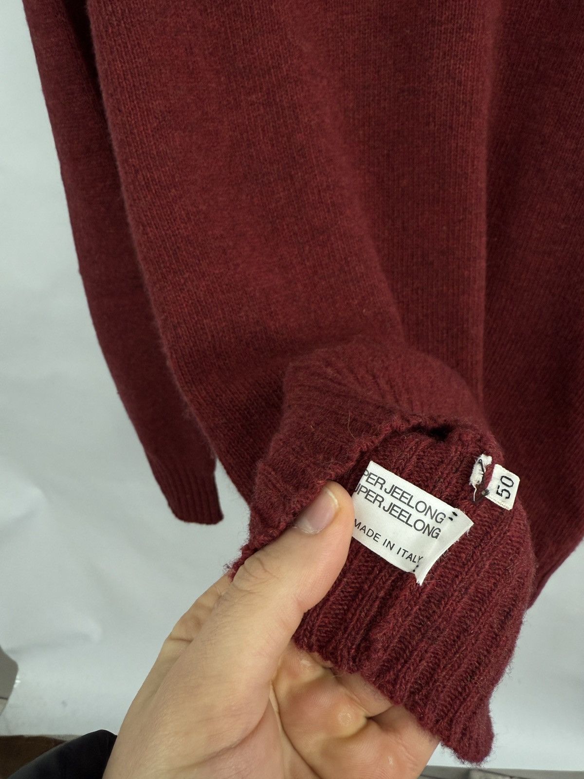 Designer 🇮🇹 Vintage 90s Cividini Uomo Wool Sweaters Made in Italy Y2K Size US M / EU 48-50 / 2 - 7 Thumbnail